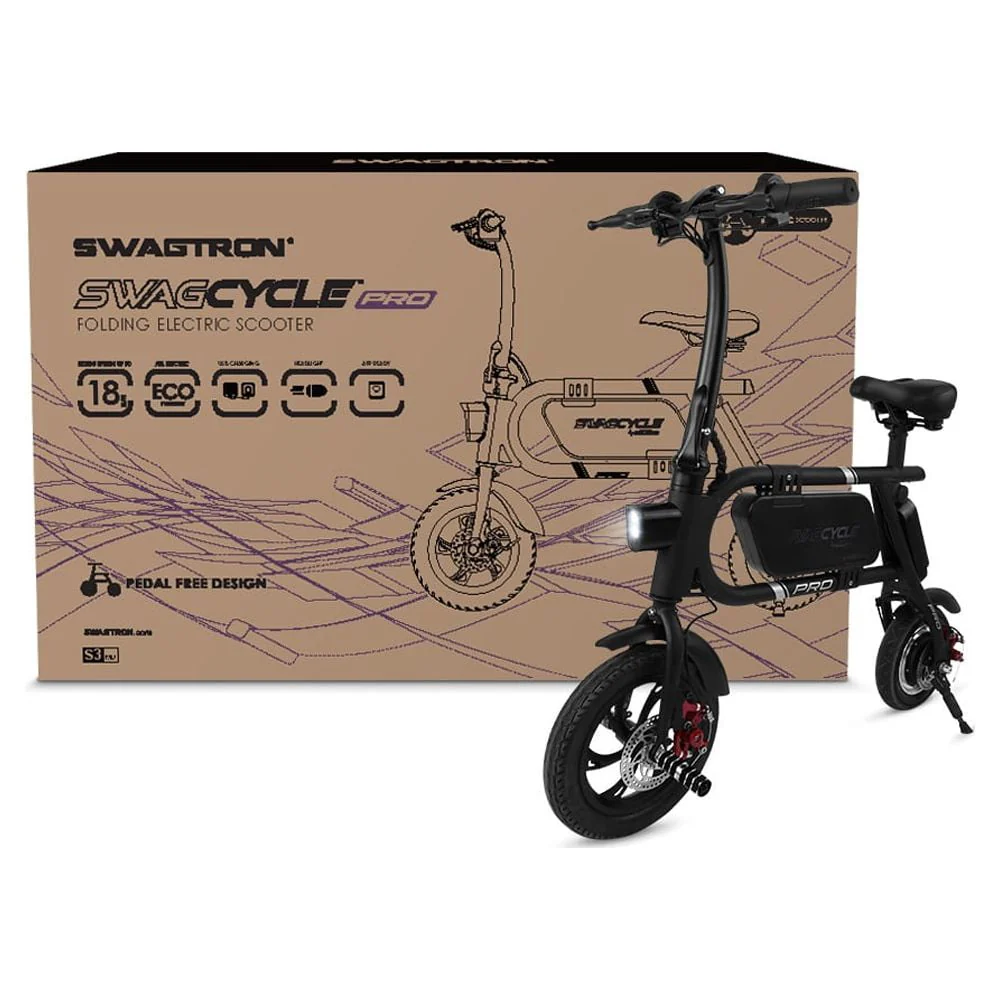 Swagtron Swag Cycle Pro Pedal - Free Electric Scooter Rider