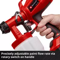 Système de pulvérisation de peinture Cl. (Pistolet à peinture) TC-SY 18/60 Li-Solo