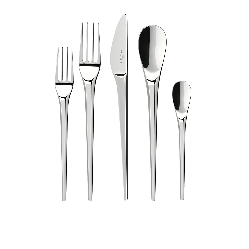 NewMoon 5-piece flatware set - stainless steel