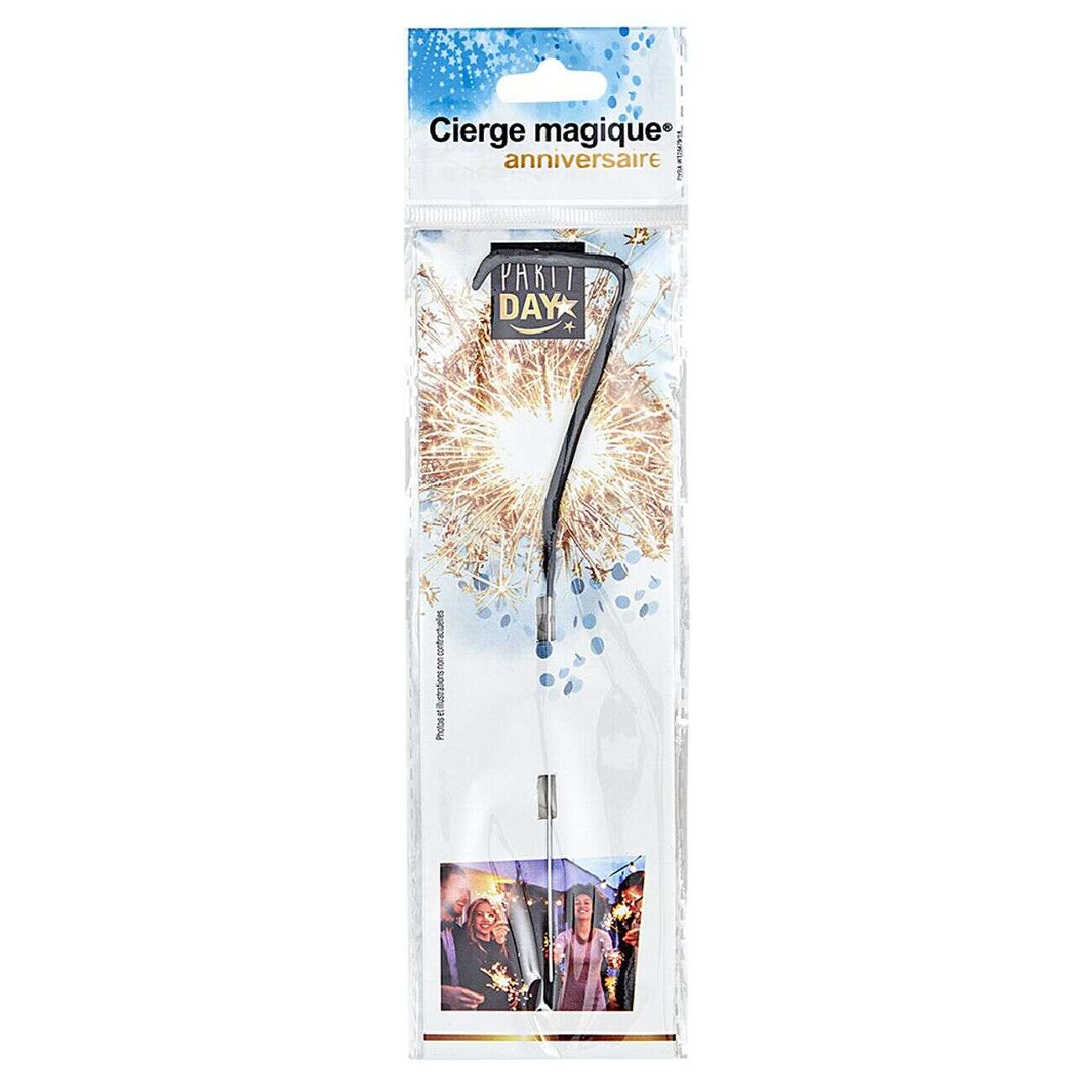 Cierge magique chiffre 7