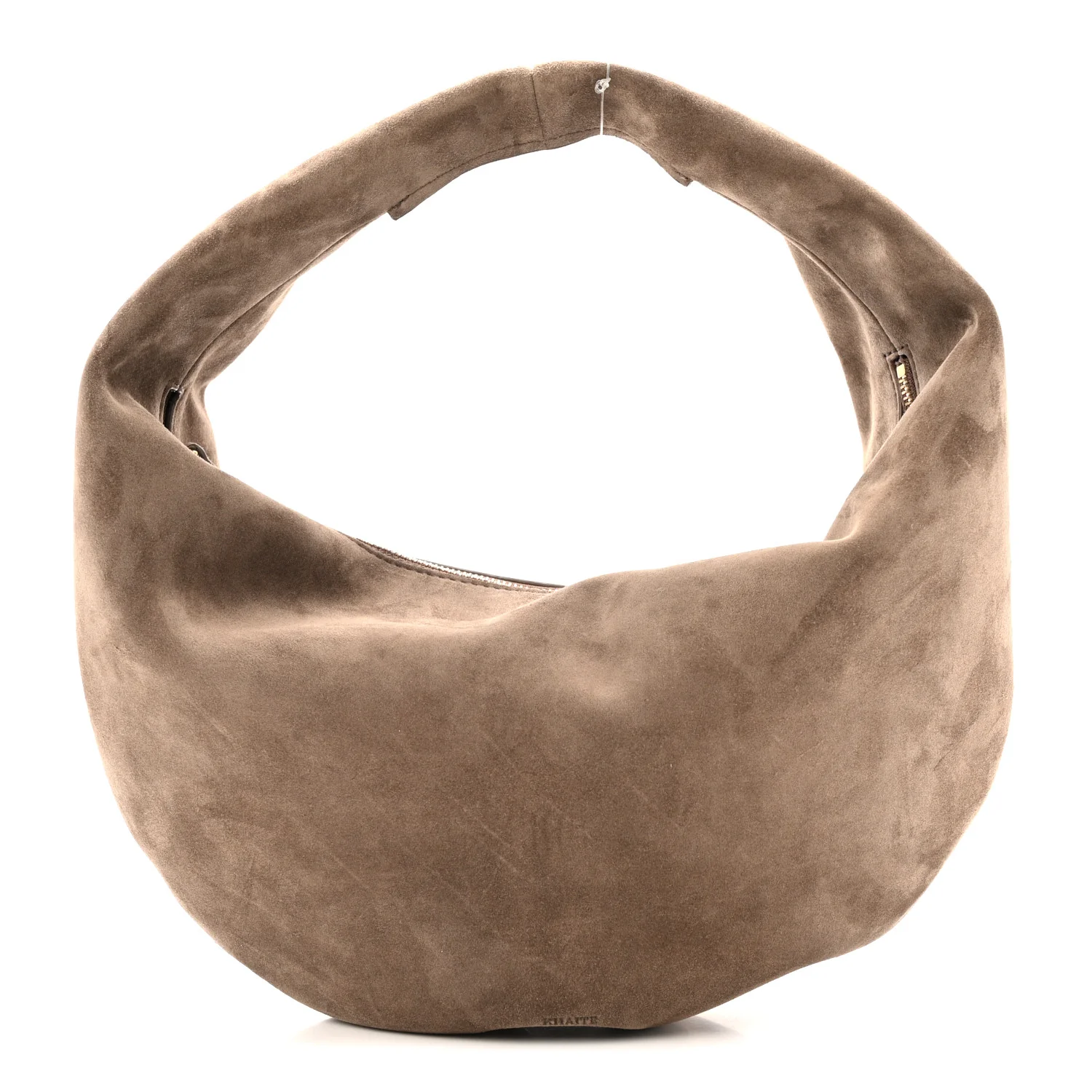 Suede Calfskin Medium Olivia Hobo Toffee