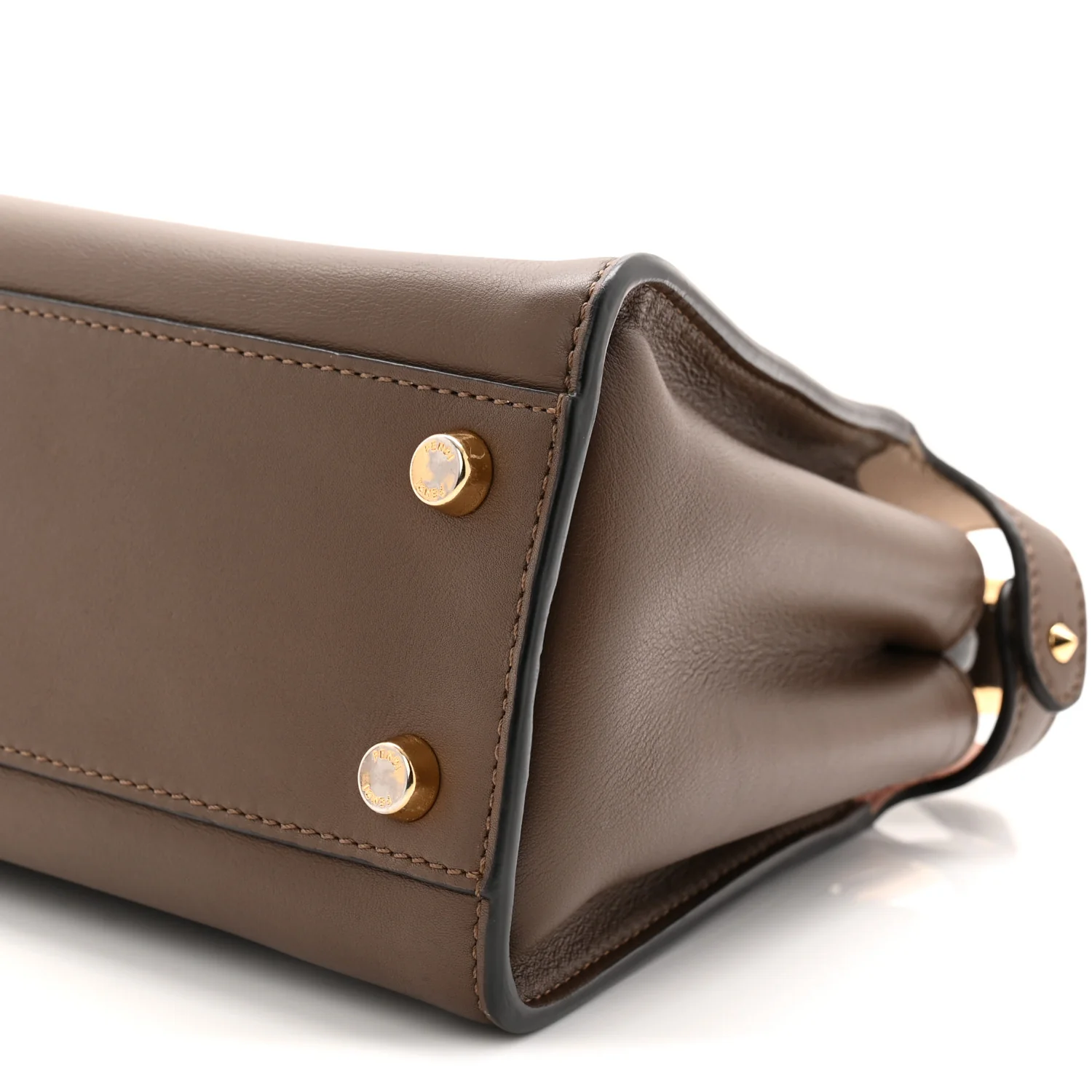 Vitello Tahiti Burro Bi-Color Medium Peekaboo Iconic Essentially Satchel Maya Camelia Confetto