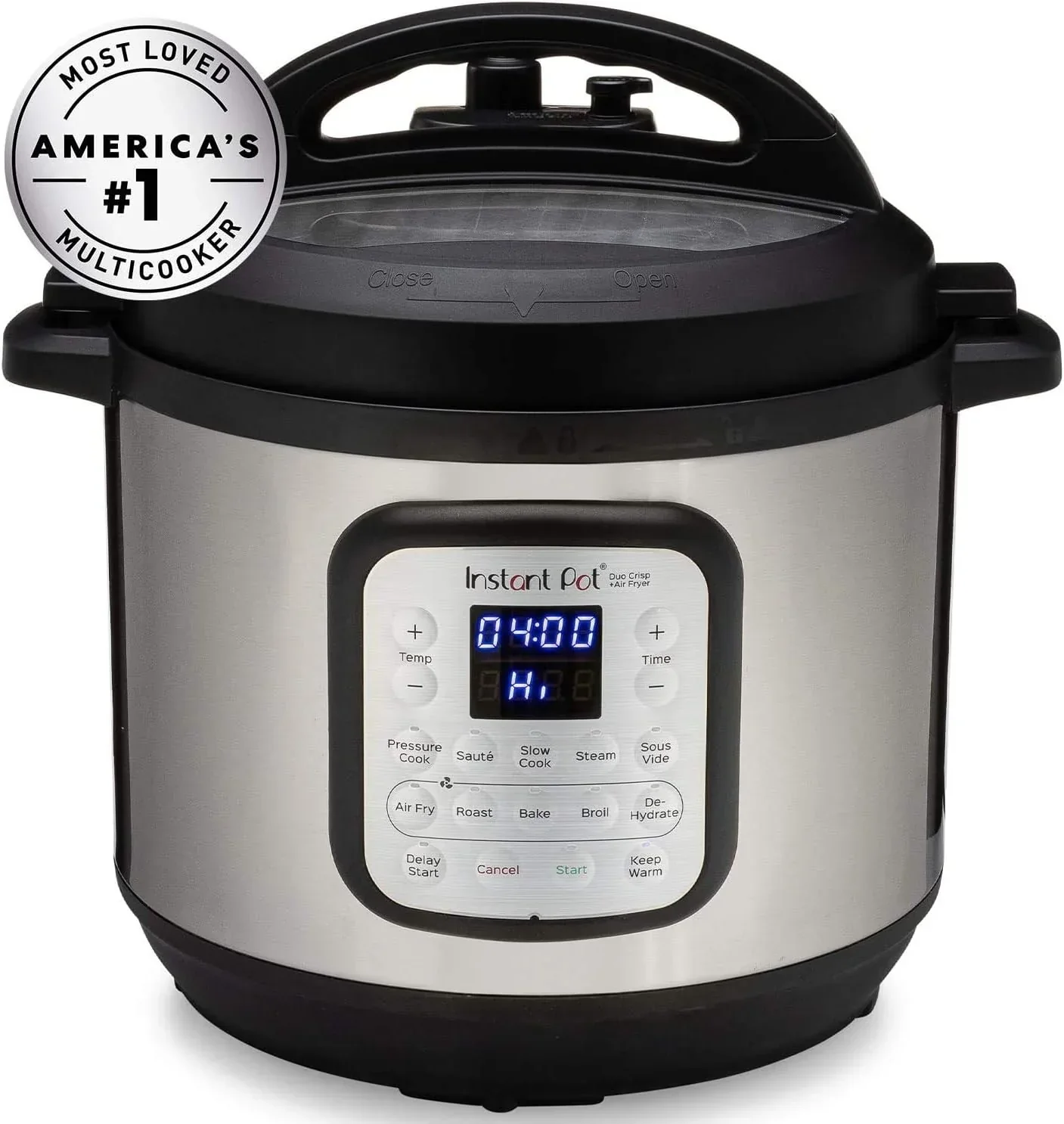 Instant Pot Duo 7 en 1 Autocuiseur électrique, mijoteuse, cuiseur à riz, cuiseur vapeur, sauteuse