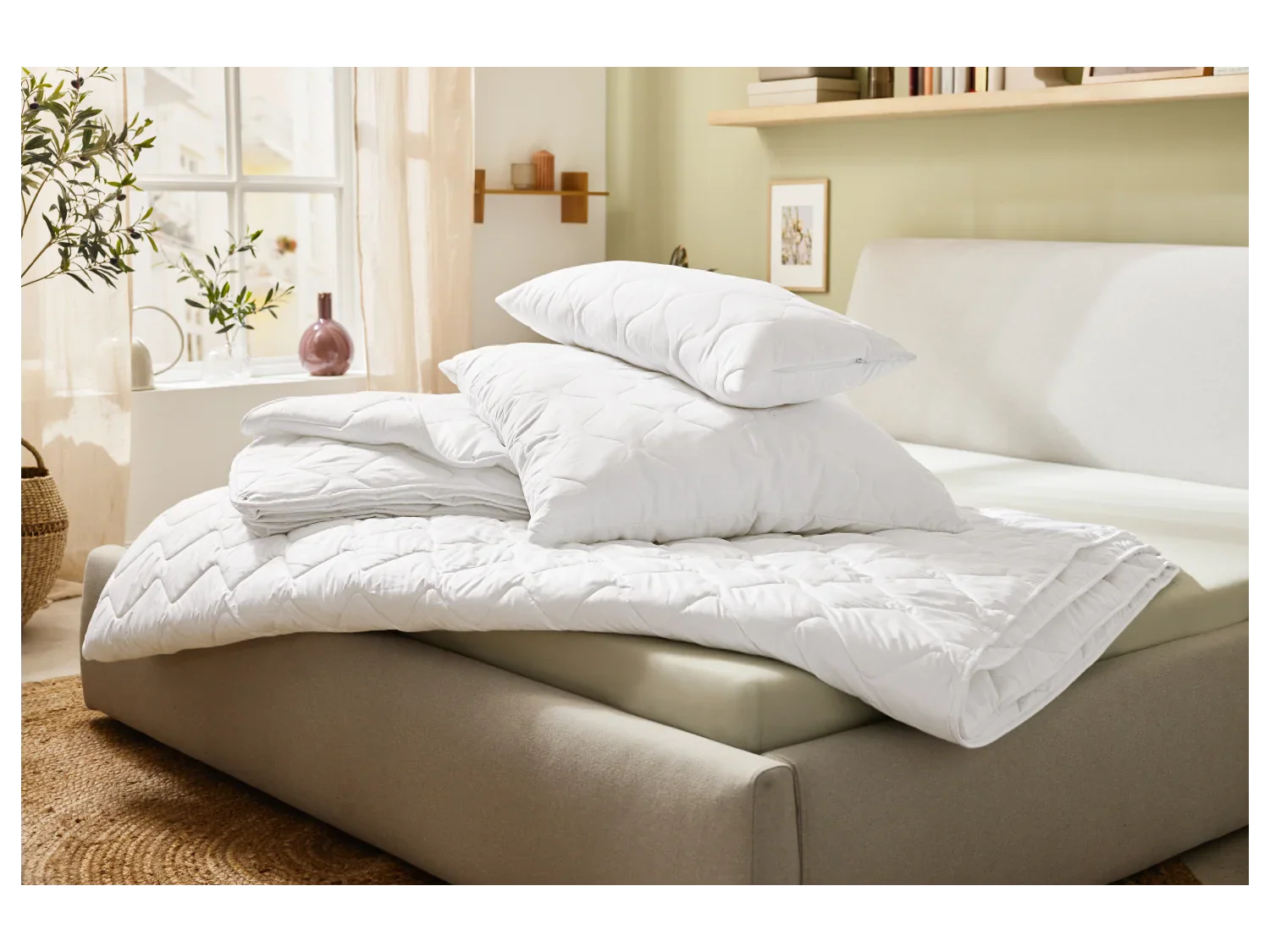 LIVARNO home Couette 4 saisons, 240 x 220 cm
