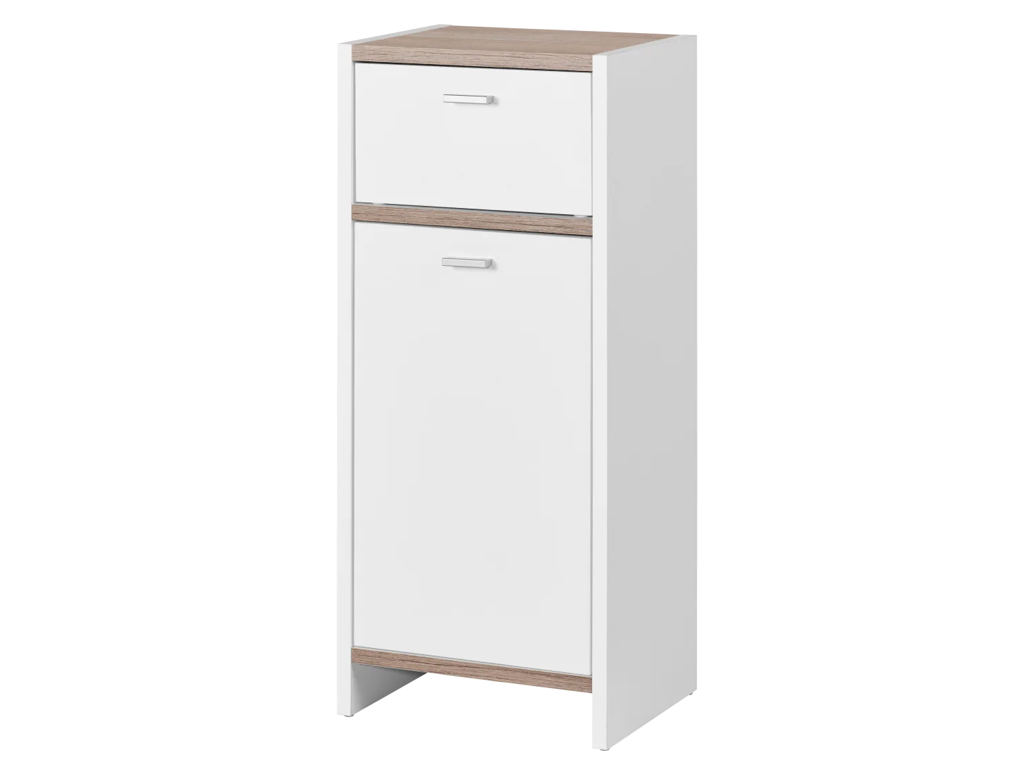 LIVARNO home Colonne de salle de bains, 34,2 x 79 x 28 cm, blanc/imitation chne