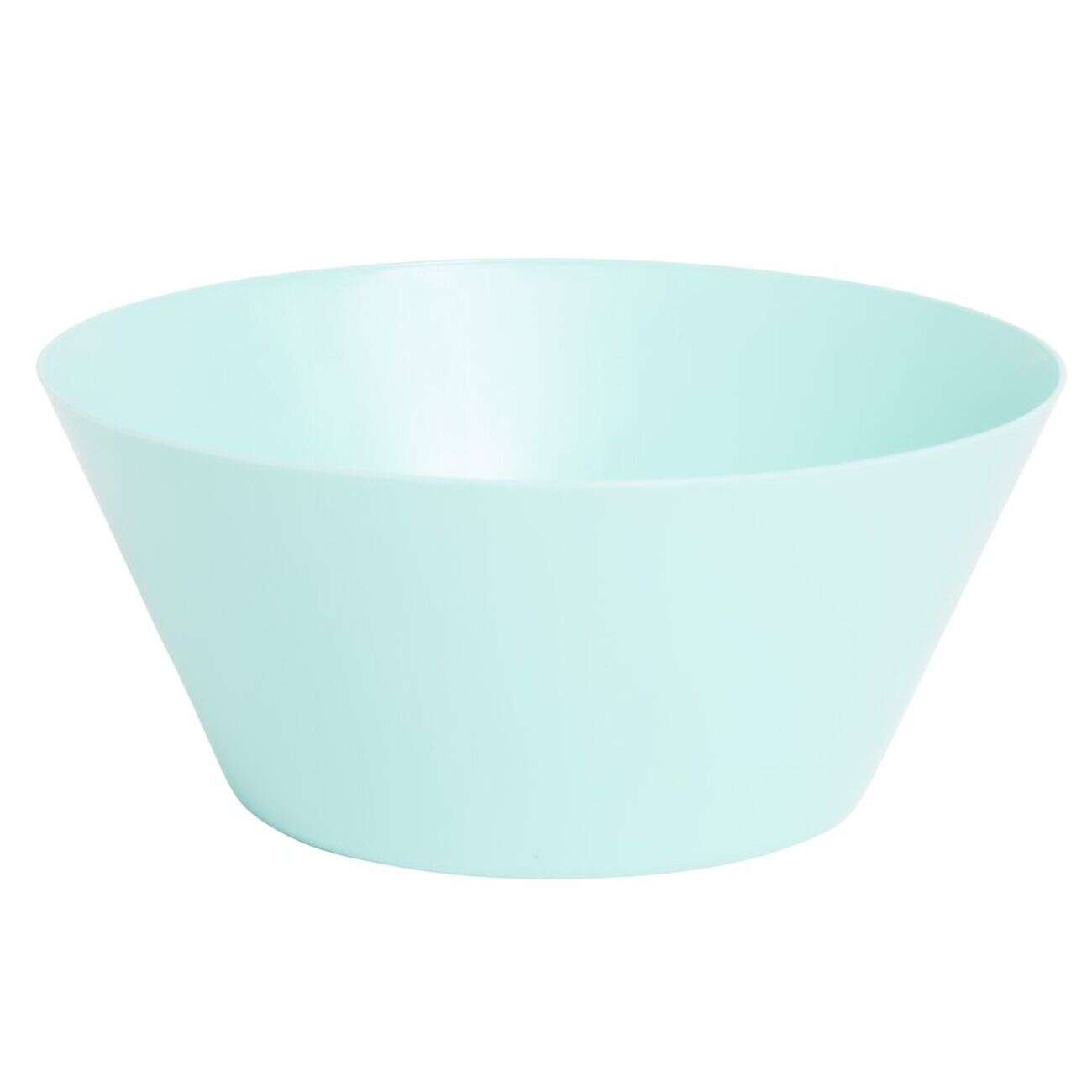 Saladier plastique Ø25xH11cm (3 couleurs)