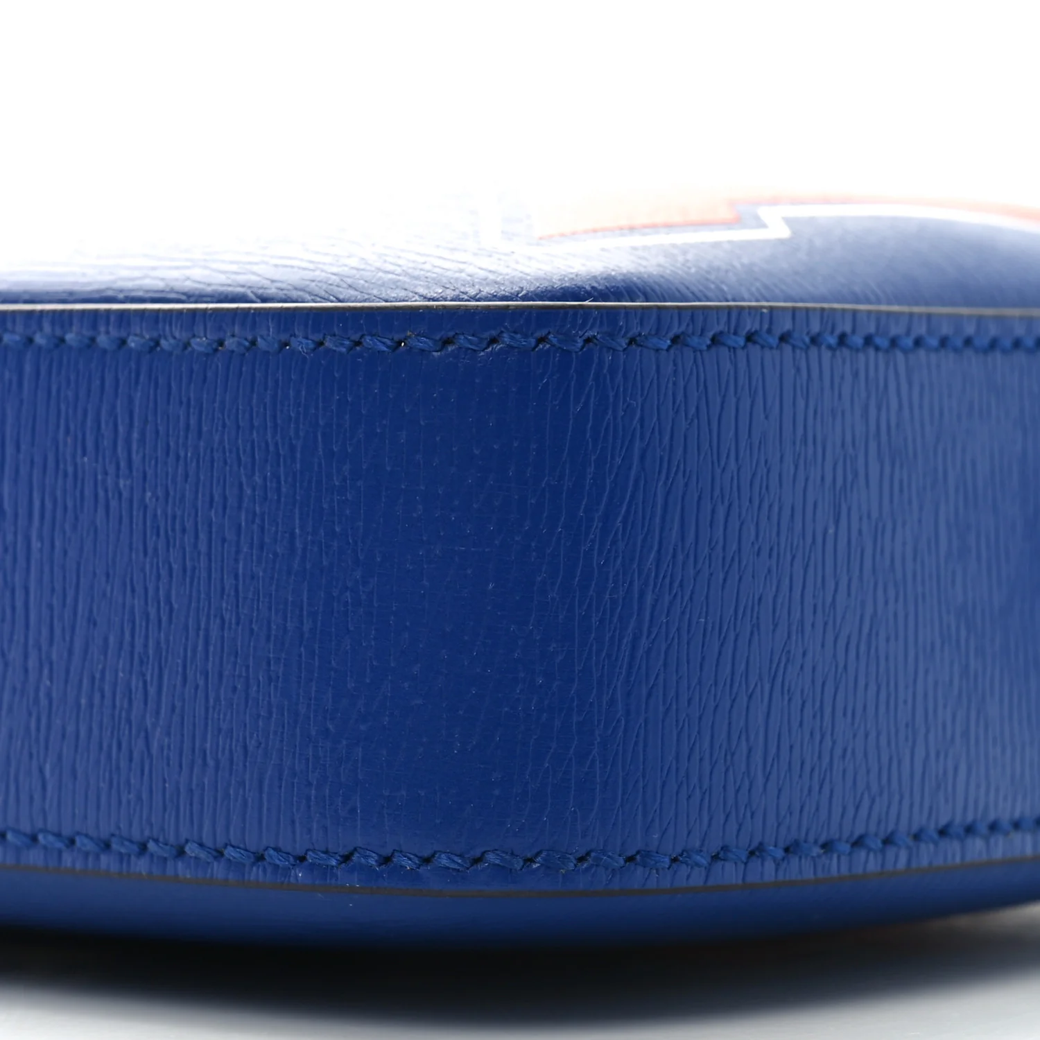 New Shanghai Calfskin Interlocking G Logo Camera Crossbody Bag Cobalt Blue Orange