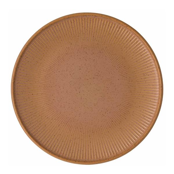 Clay tallerken 22 cm earth