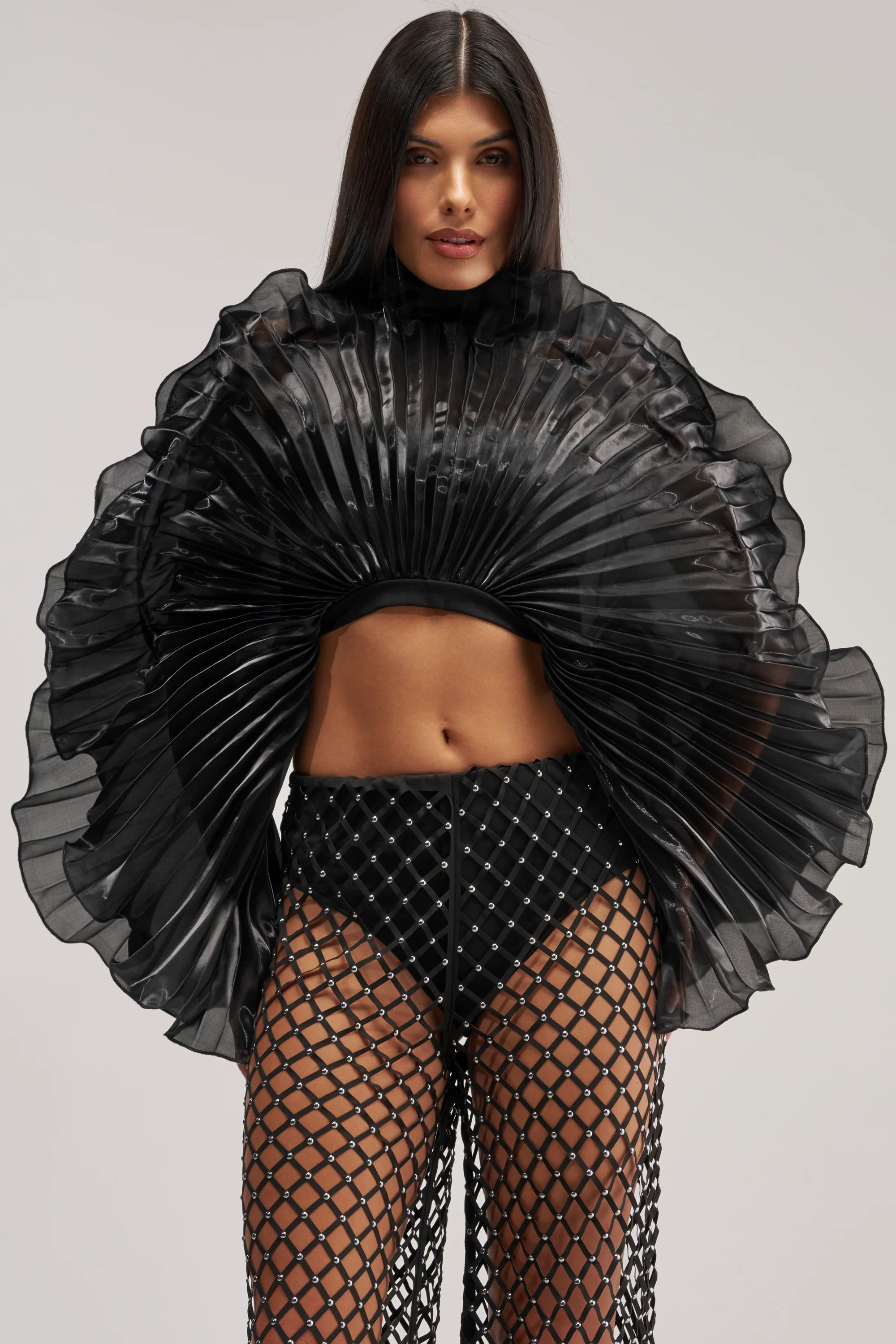SHINING DOWN ON YOU BLOUSE IN BLACK - Akira Store