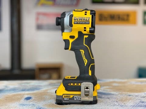 Visseuse à chocs compacte sans balais DEWALT 18 V à 3 vitesses, coloris DCF850N-XJ