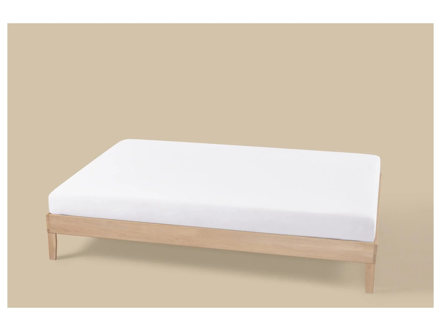 LIVARNO Lot de 2 draps-housses en jersey, 140-160 x 200 cm