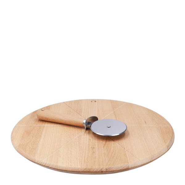 Grand Cru pizzabrett 35 cm og skjærer