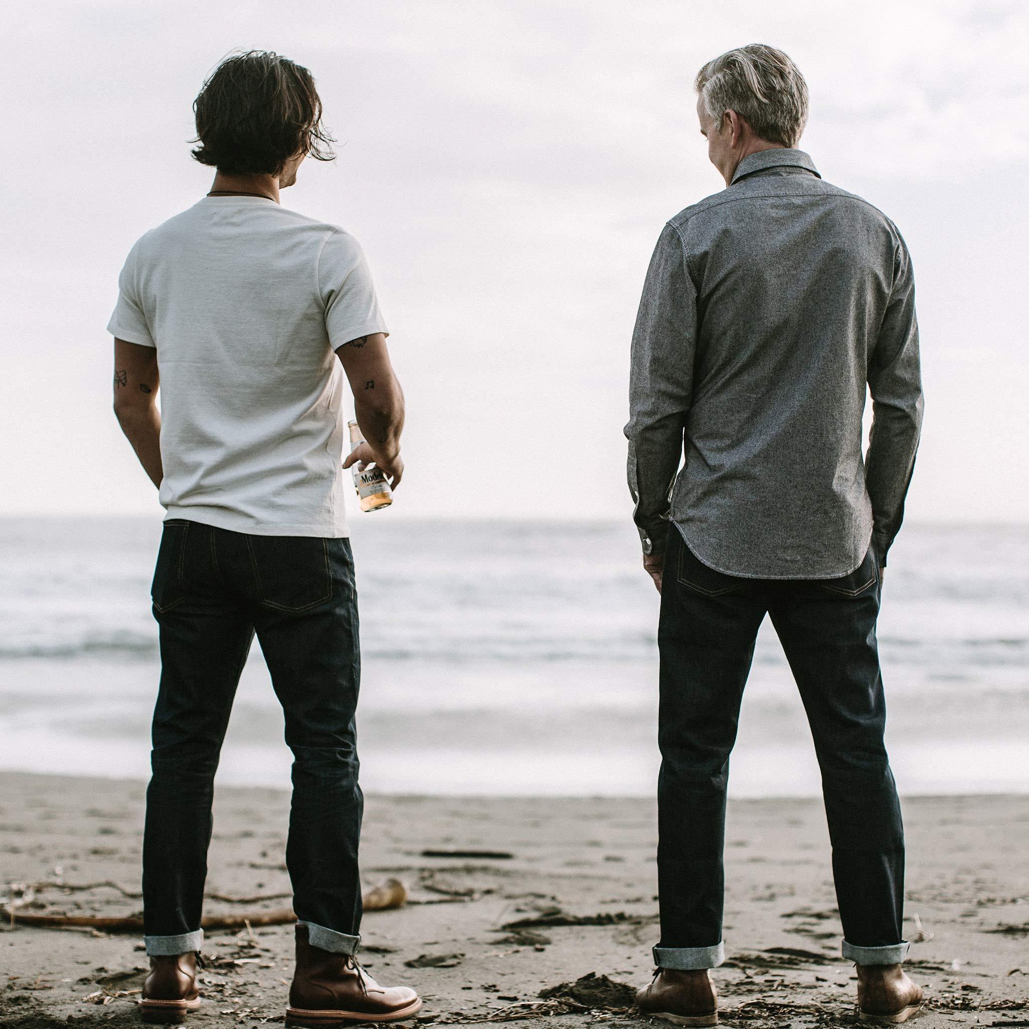 Le chambray California en anthracite pour tous les jours