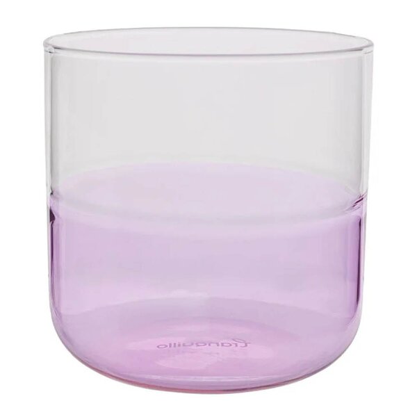 Rainbow glass 41 cl lilla
