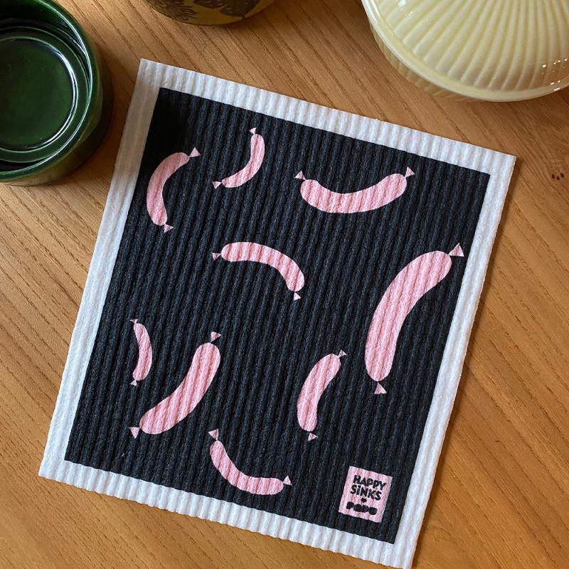 Oppvaskklut 17x20 cm sausage