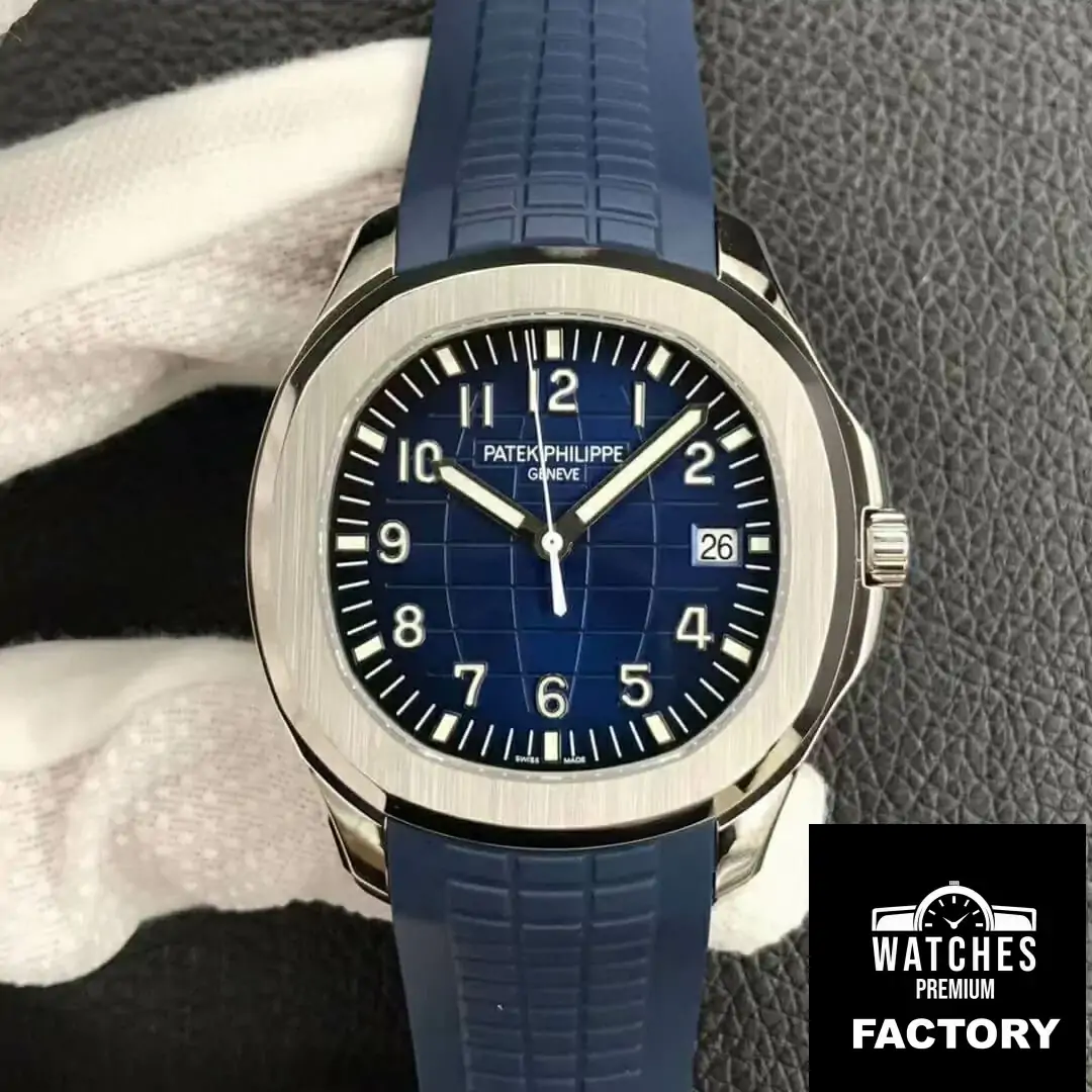 Patek Philippe Aquanaut 5168G-001 3K Factory Blue Strap