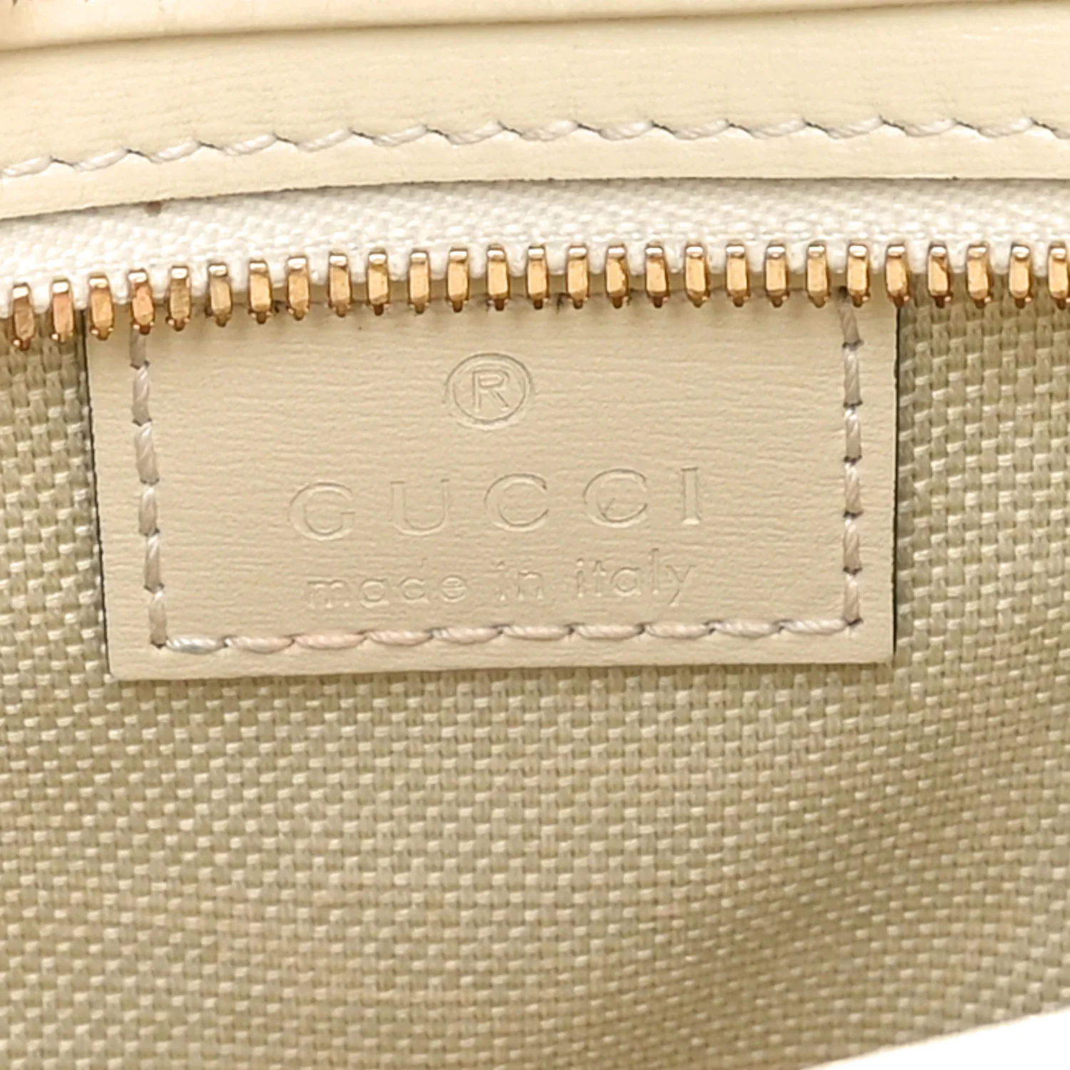 Calfskin Mini Moon Side Shoulder Bag Ivory