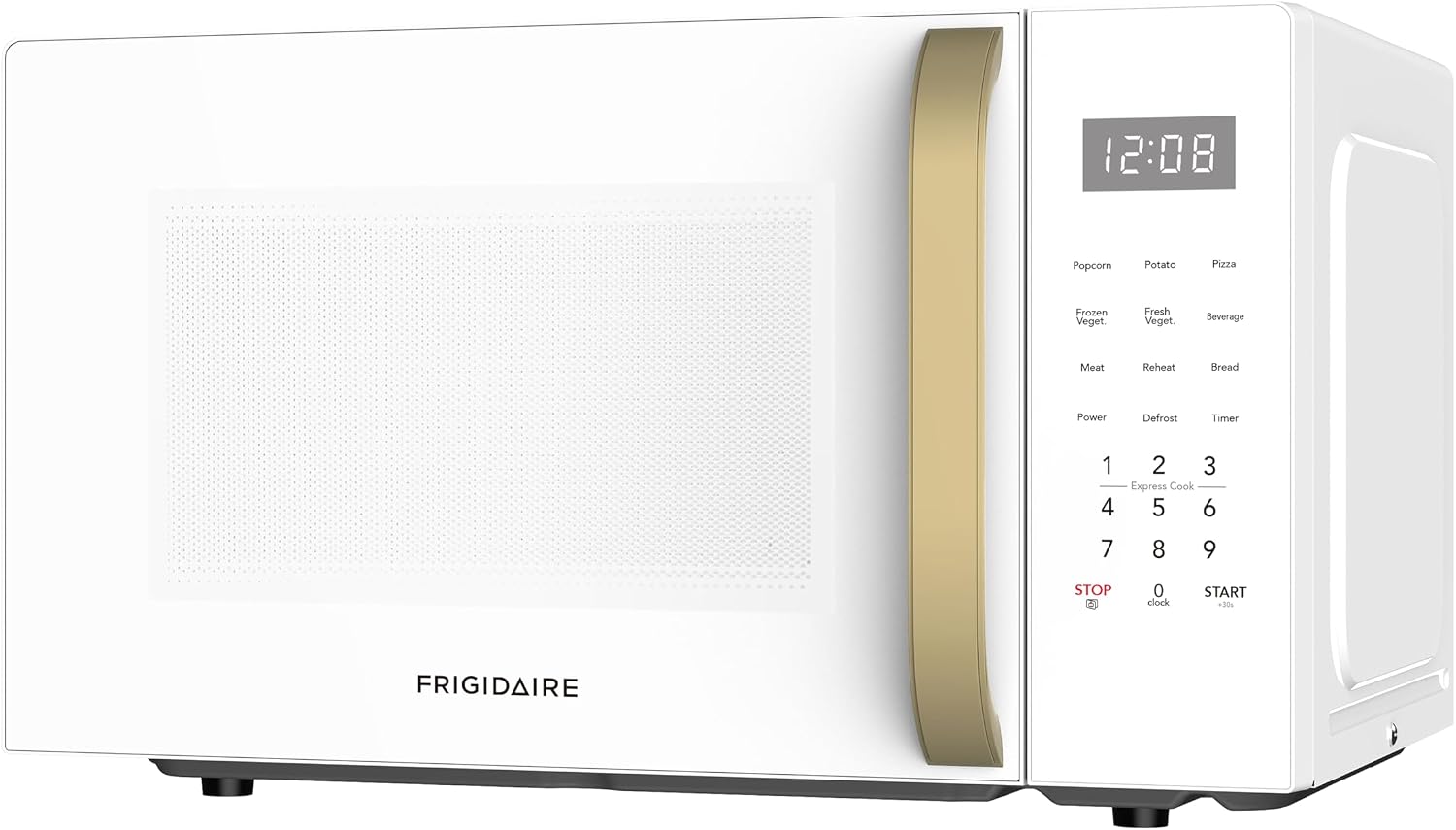 FRIGIDAIRE 1.05 cuft. Retro Microwave, WhiteGold