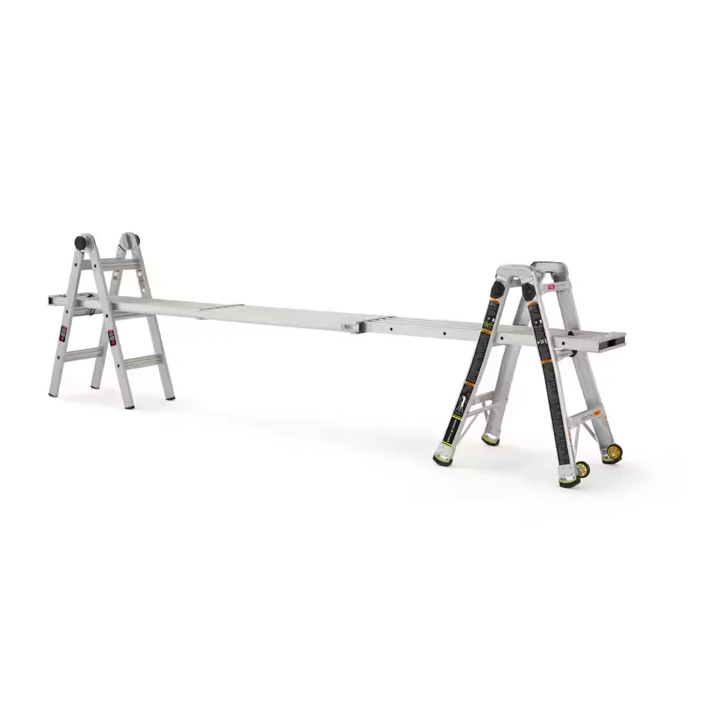 Multi-Position Ladder 14 ft. Reach Height 375 lbs. Load Capacity - Image 4