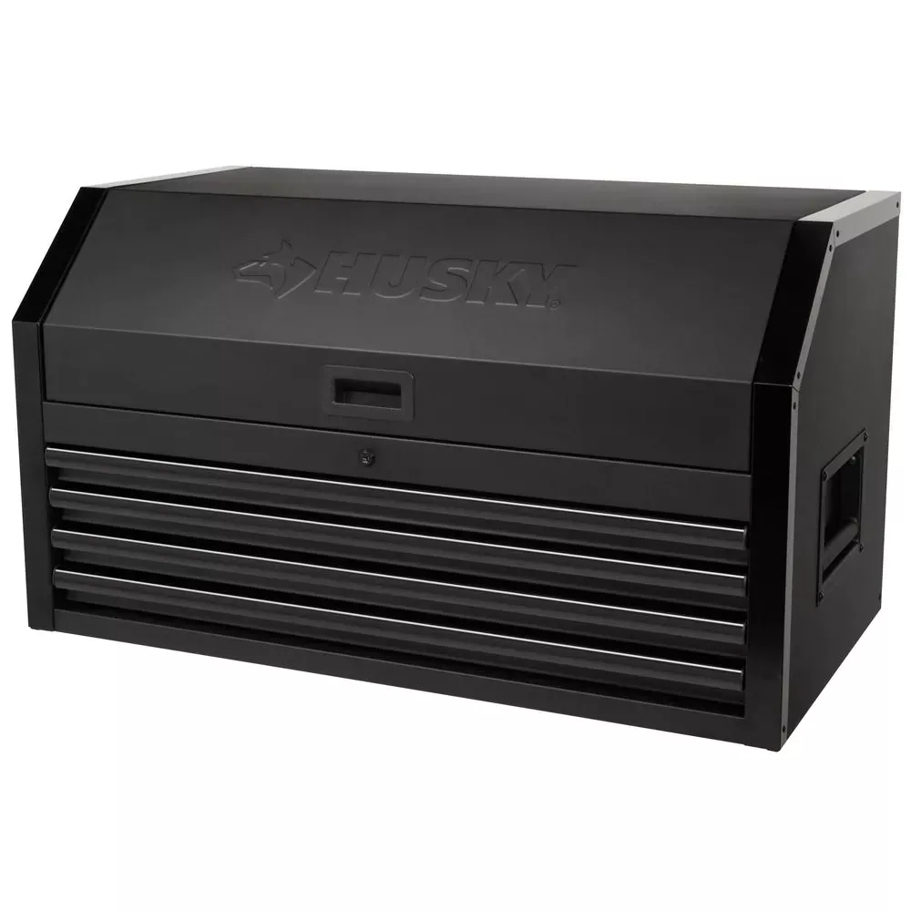 PROFESSIONAL DUTY 41 IN. W X 21.5 IN. D 4-DRAWER TOP TOOL CHEST IN MATTE BLACK