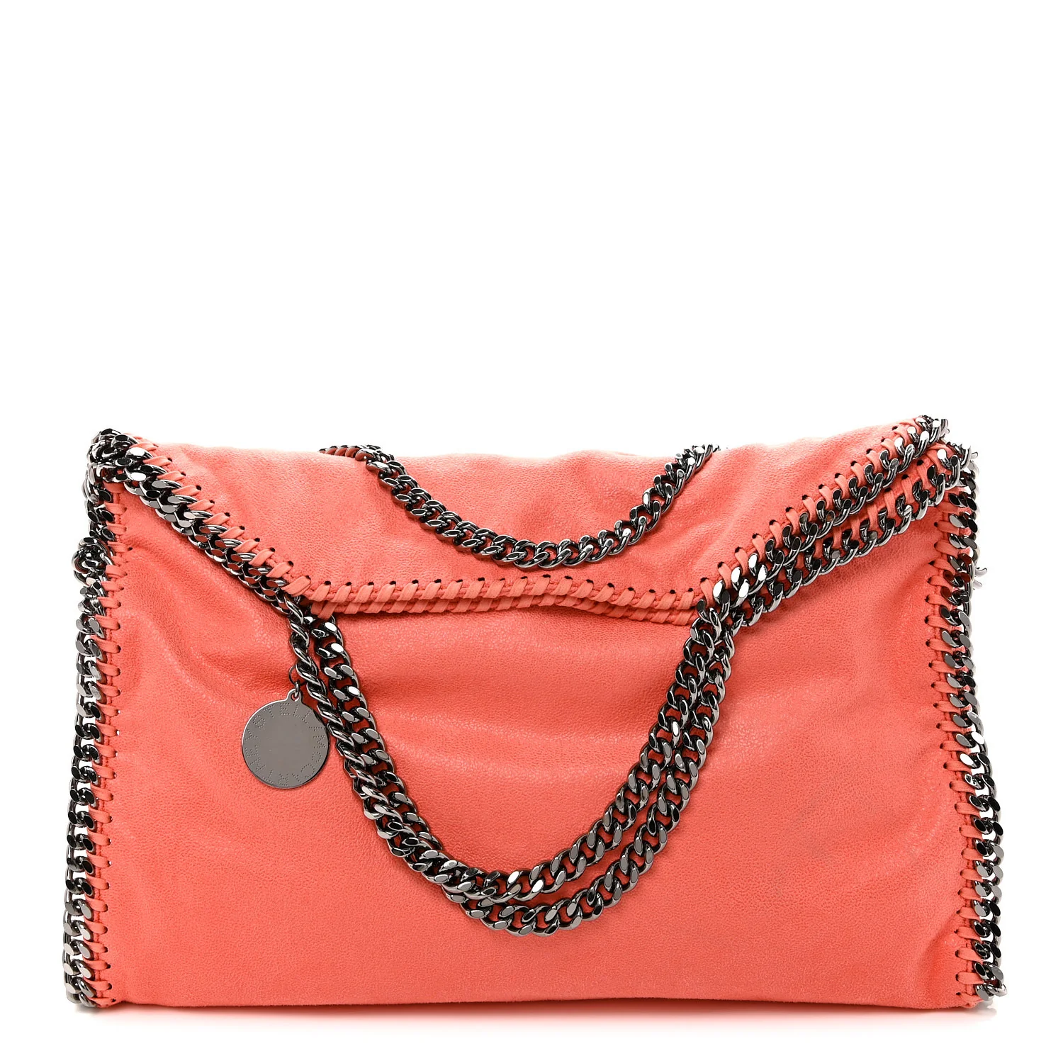 Shaggy Deer Small Falabella Tote Pink