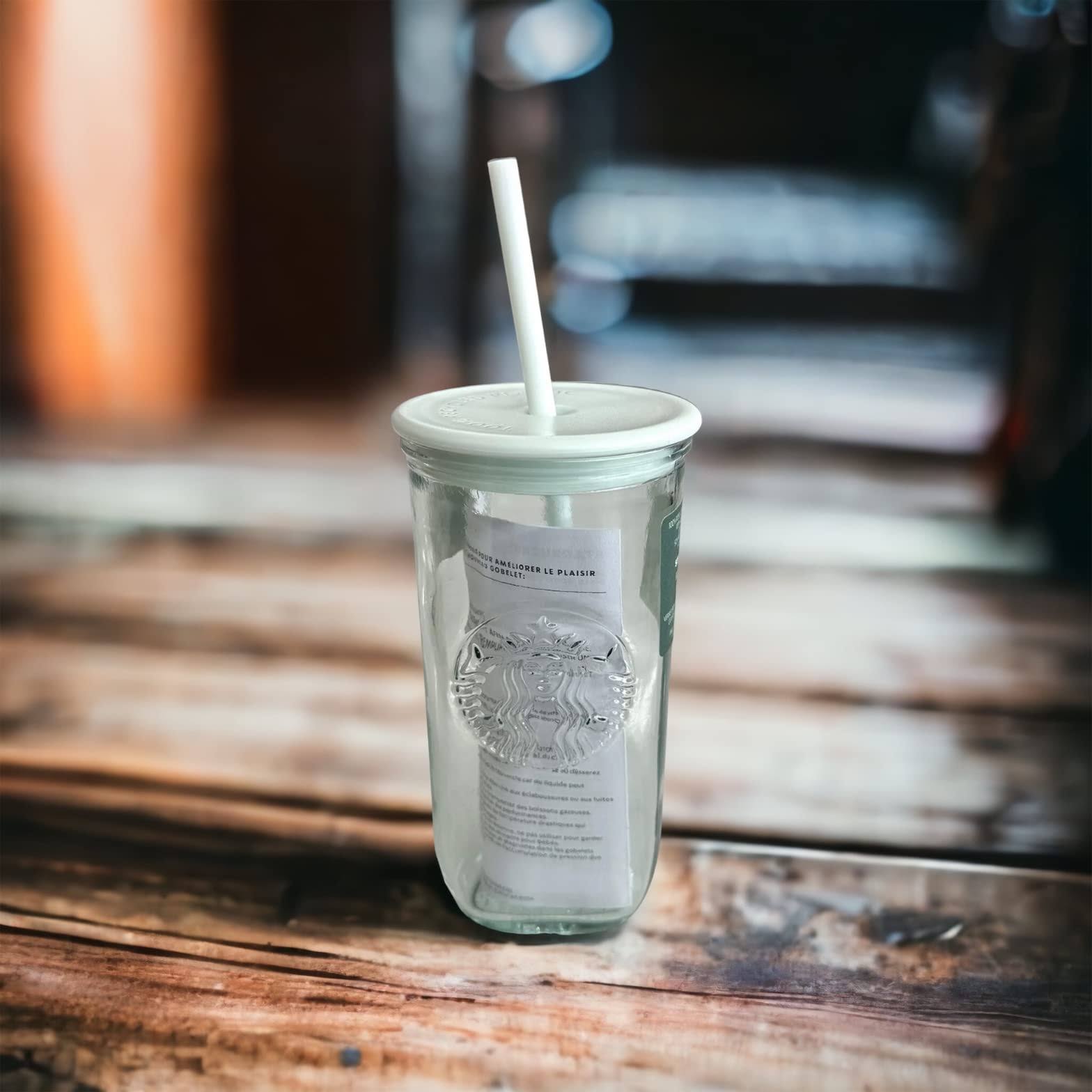 Starbucks Other | Starbucks Recycled Glass Mint Triangle Tumbler | Color: Green | Size: Os | Elizabethpar801's Closet