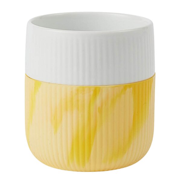 Riflet Contrast krus 35 cl solskinn gul