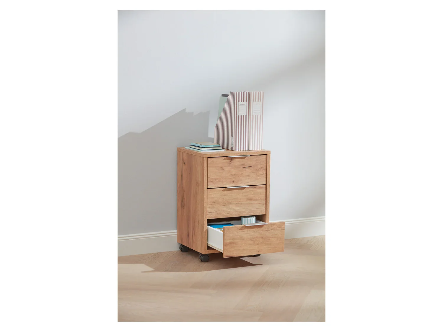 LIVARNO home Meuble sur roulettes Vrone, 40 x 59 x 35 cm, imitation chne