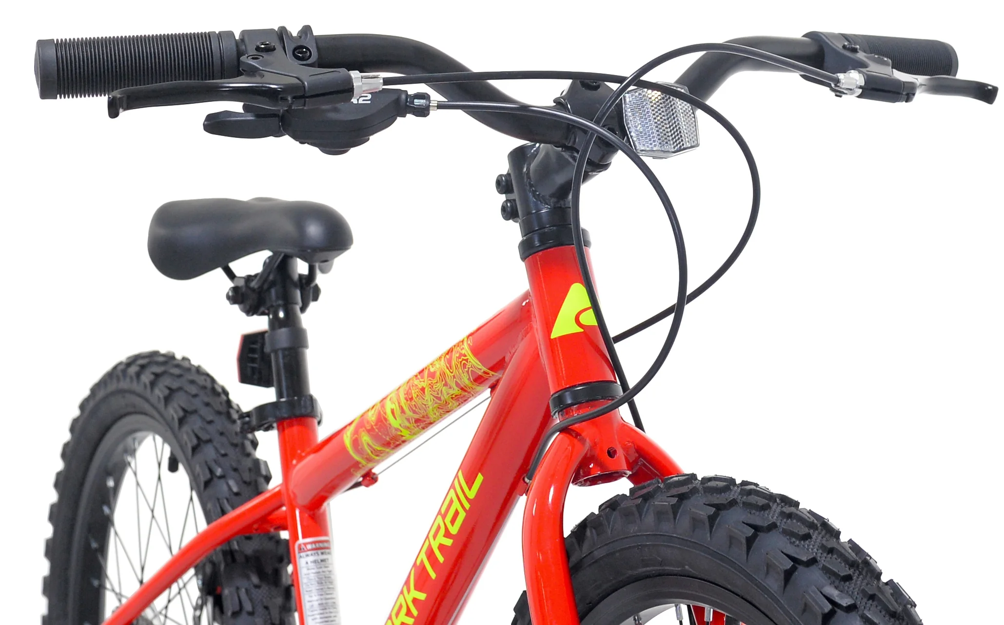 20" Vibe Mountain Bike, 7 Speed, Fits Rider 3'11"-4'4", Red, Child/Tween/Teen, Unisex - Image 4