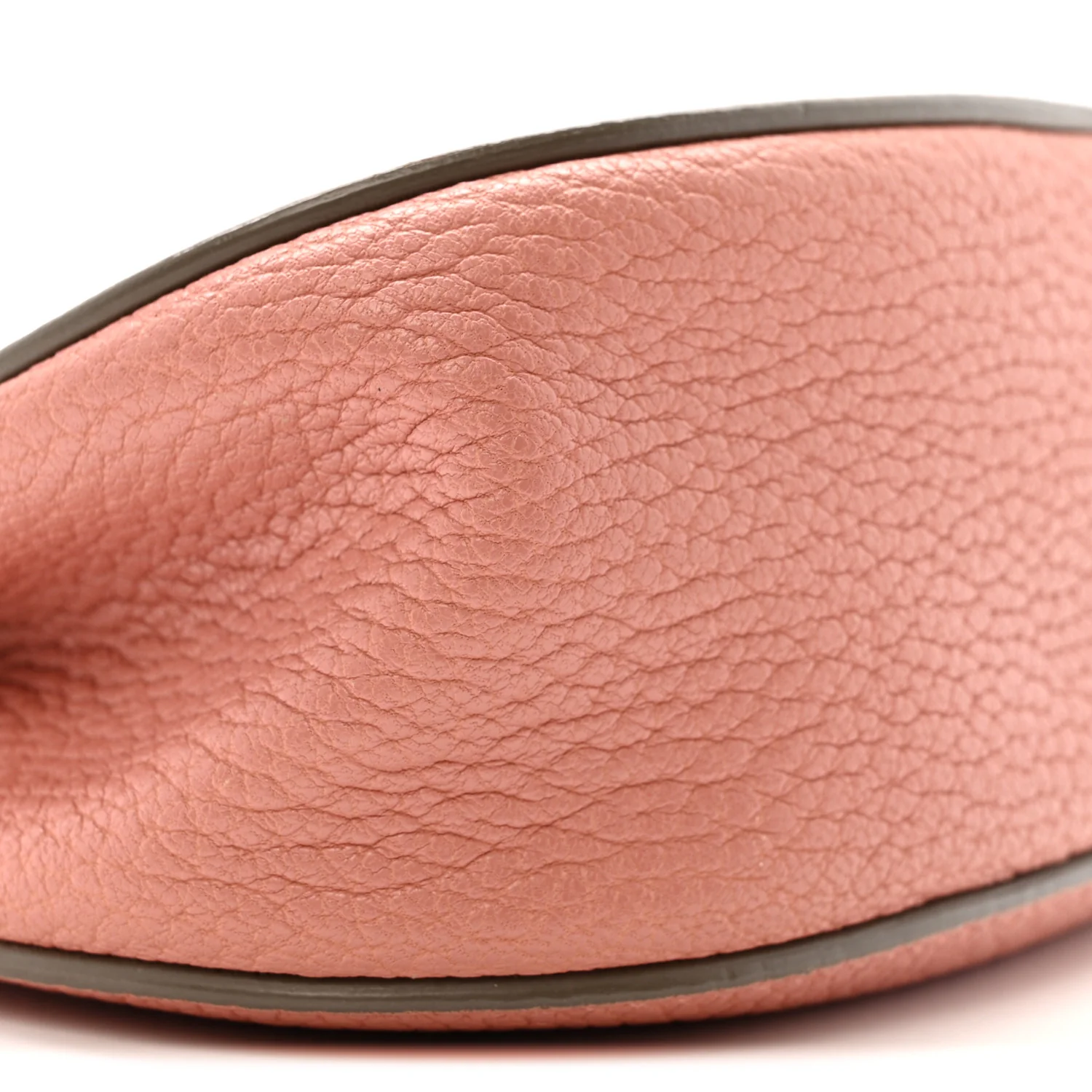 Grained Lambskin Nano Drew Shoulder Bag Misty Rose