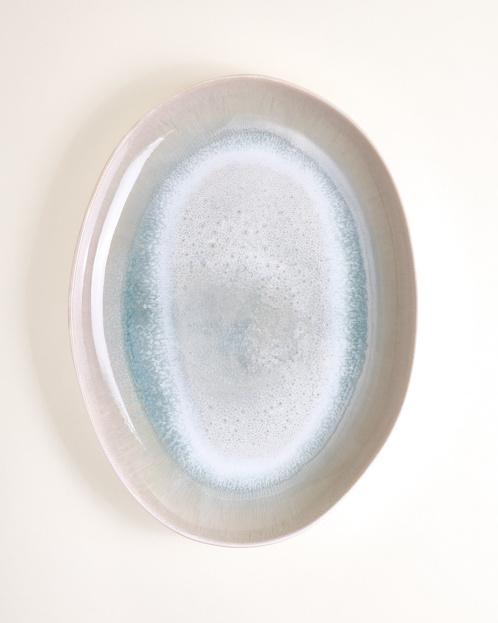 AREIA - SERVING PLATTER XL OVAL GRAY