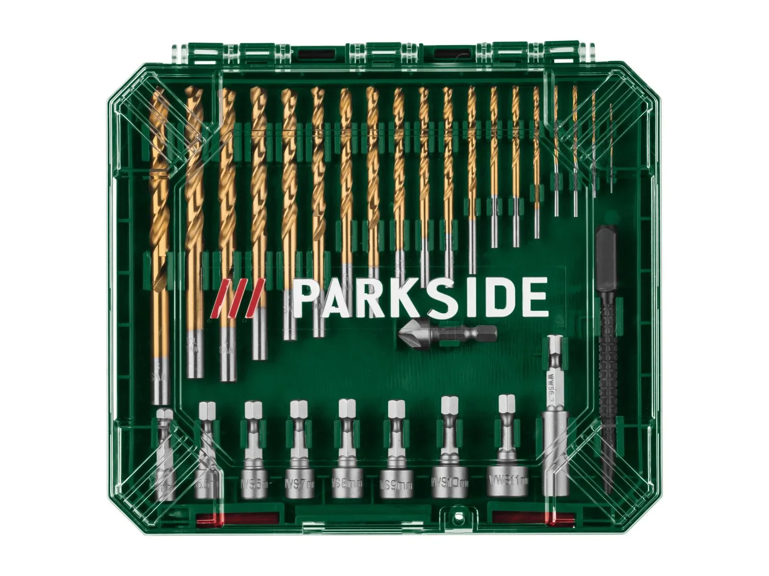 PARKSIDE Set d'embouts et de forets, 75 pices