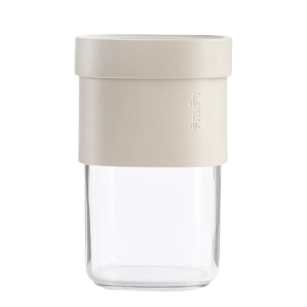 Flip Storage oppbevaringsboks M med lokk beige