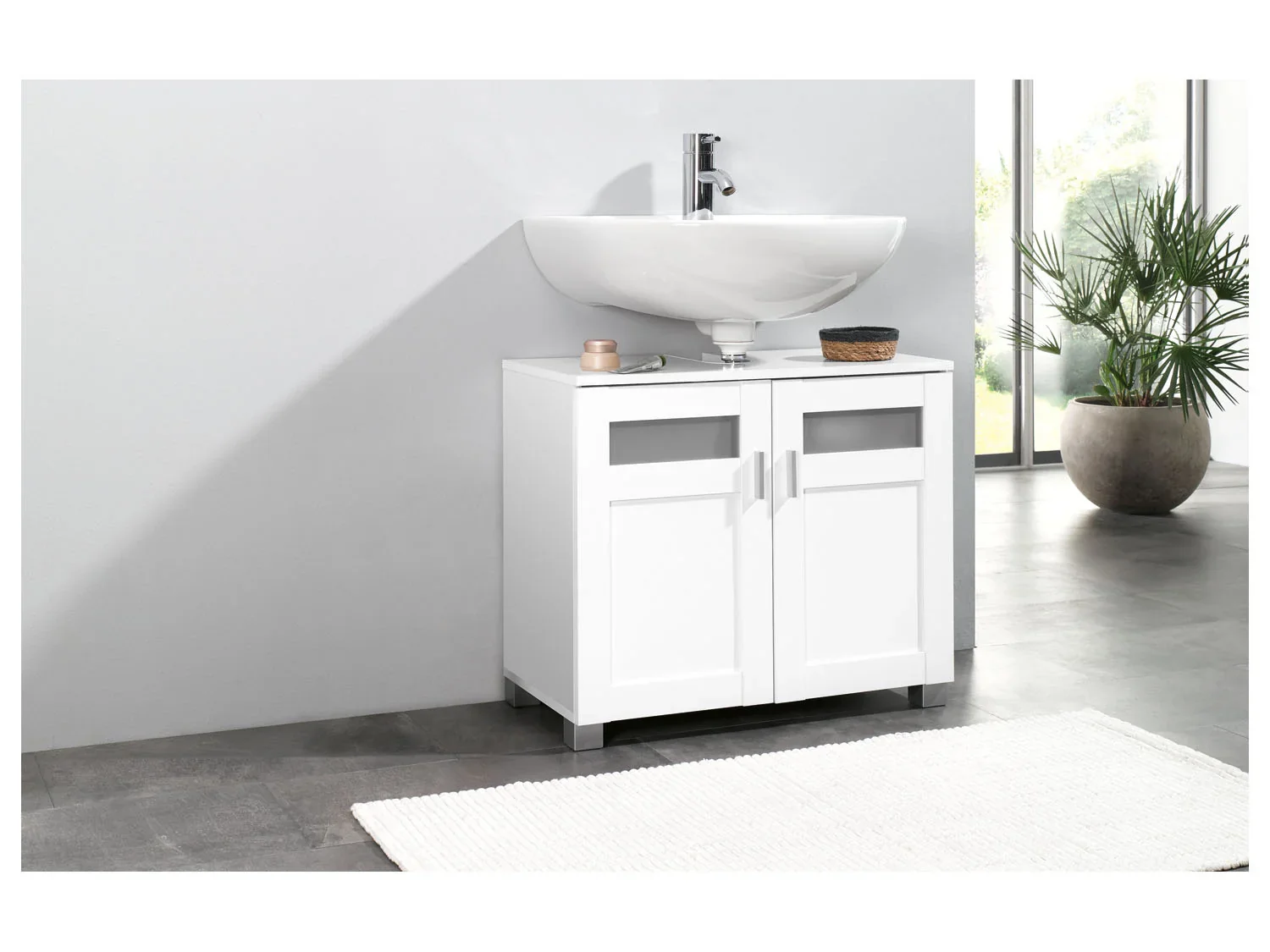 LIVARNO home Meuble sous-vasque Basel, 69 x 59 x 35 cm