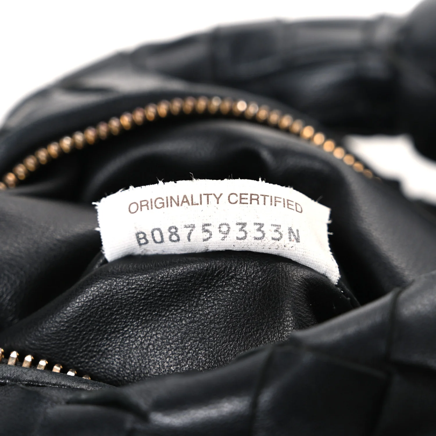 Nappa Intrecciato Mini Jodie Black