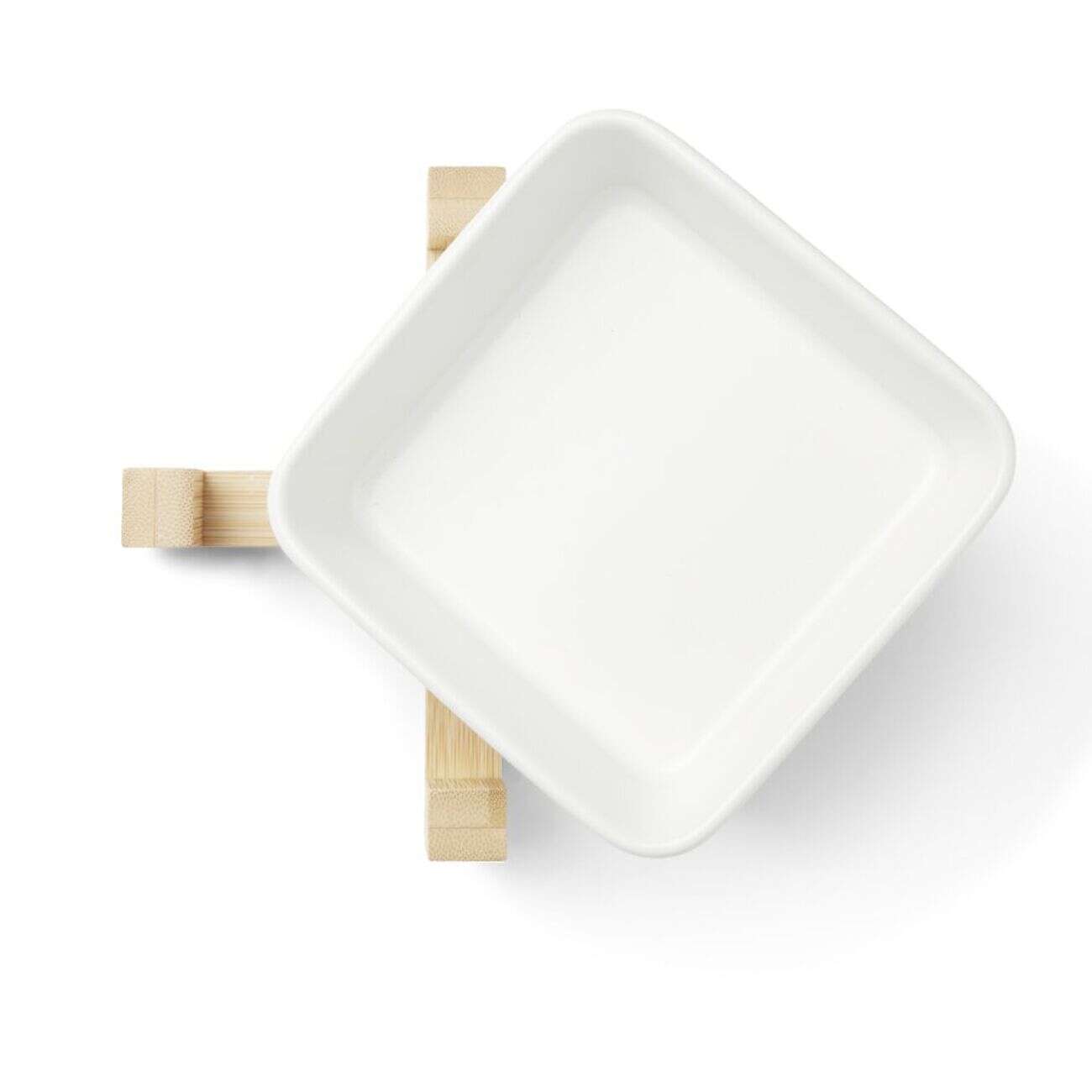 Gamelle pour chien céramique et bambou