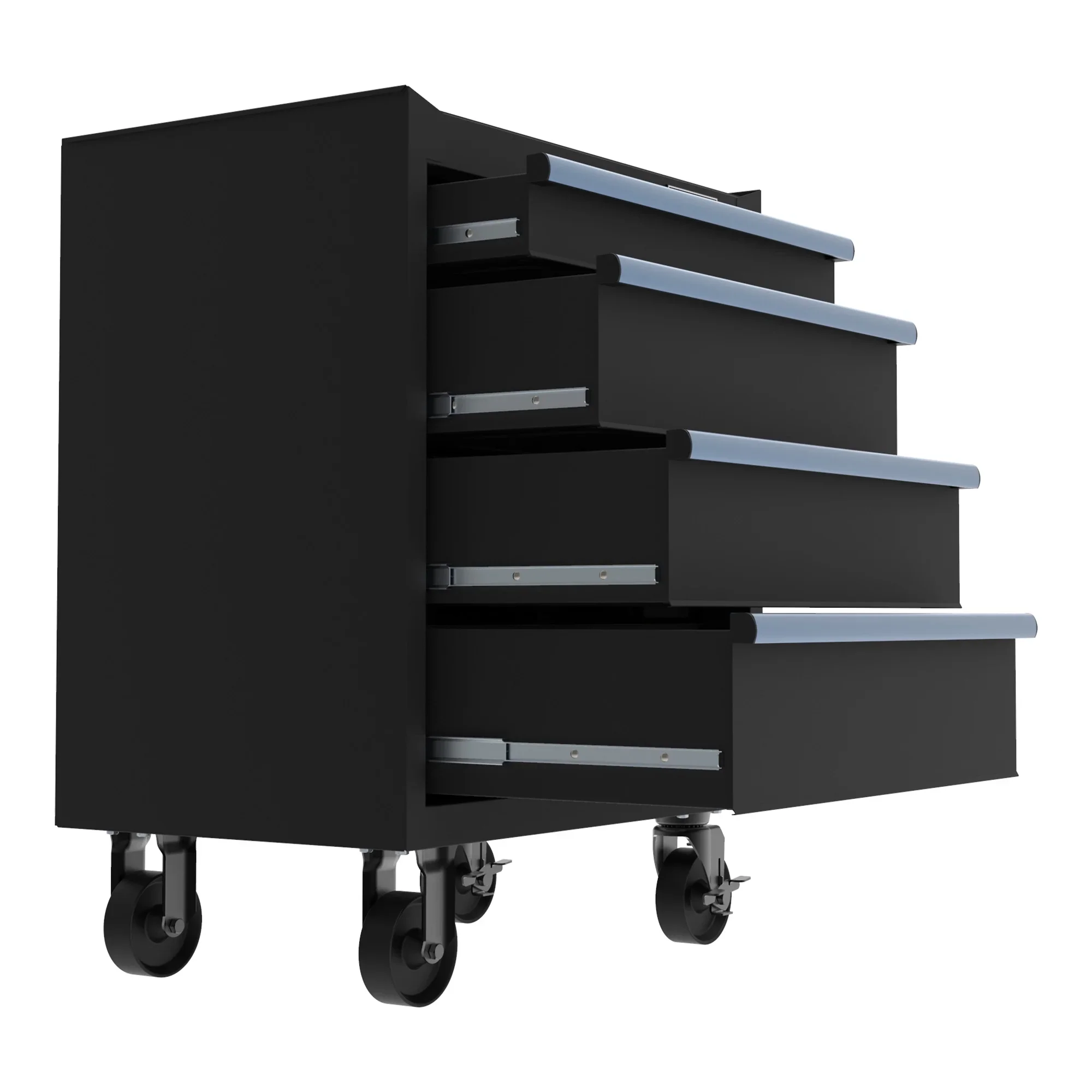 HART 26-Inch 4-Drawer Heavy-Duty Steel Tool Chest, Locking Garage Storage Organizer