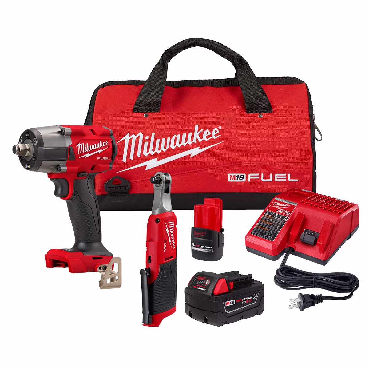 Milwaukee Tool M18 FUEL and M12 FUEL 2 - Tool Combo Kit