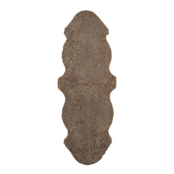 Saueskinn new zealand kort ull 160x60 cm sahara