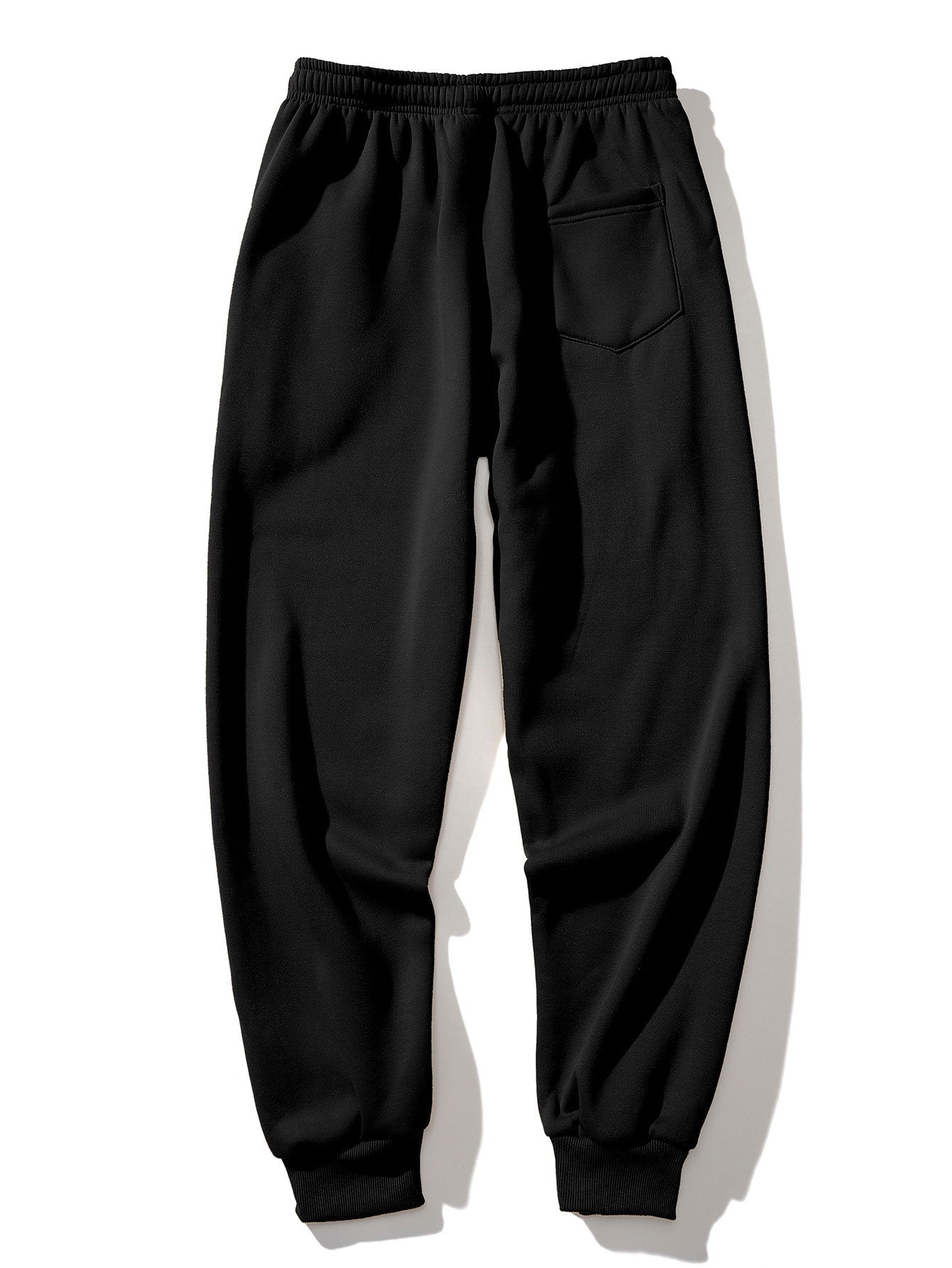 Pantalon de jogging à imprimé smiley effet coups de pinceau