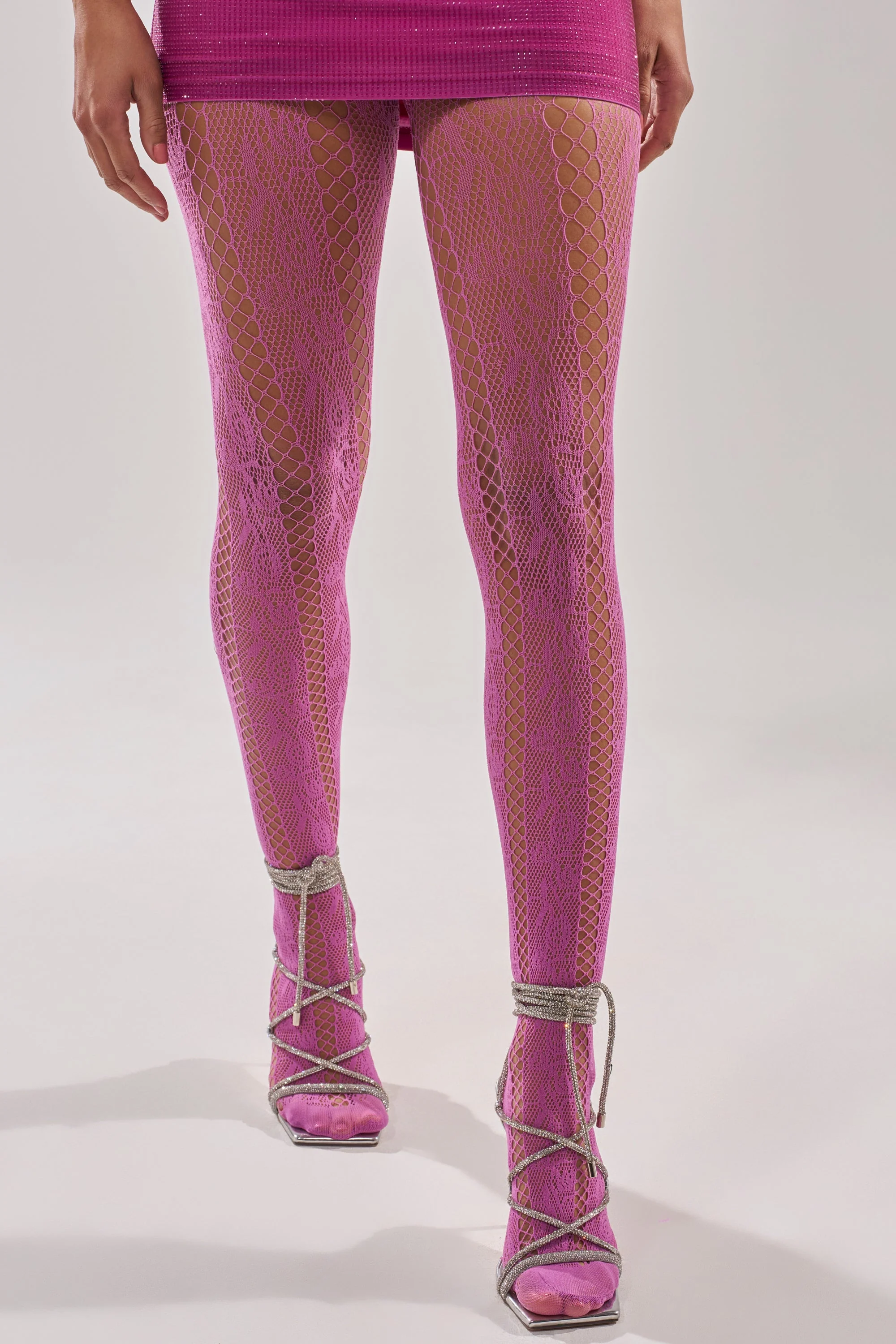 FEMME TIGHTS IN PINK - Akira Store