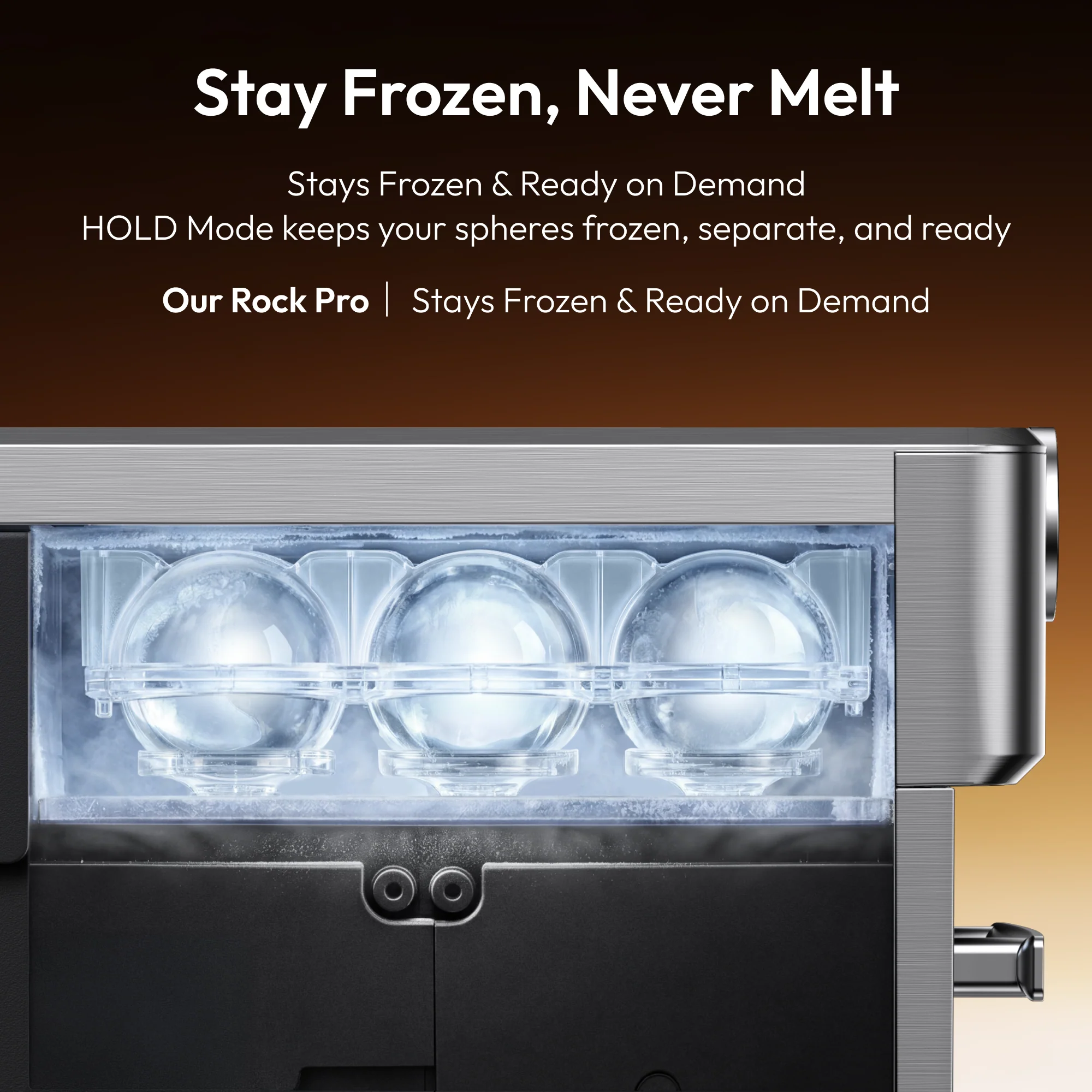Euhomy Rock Pro Sphere Ice Maker