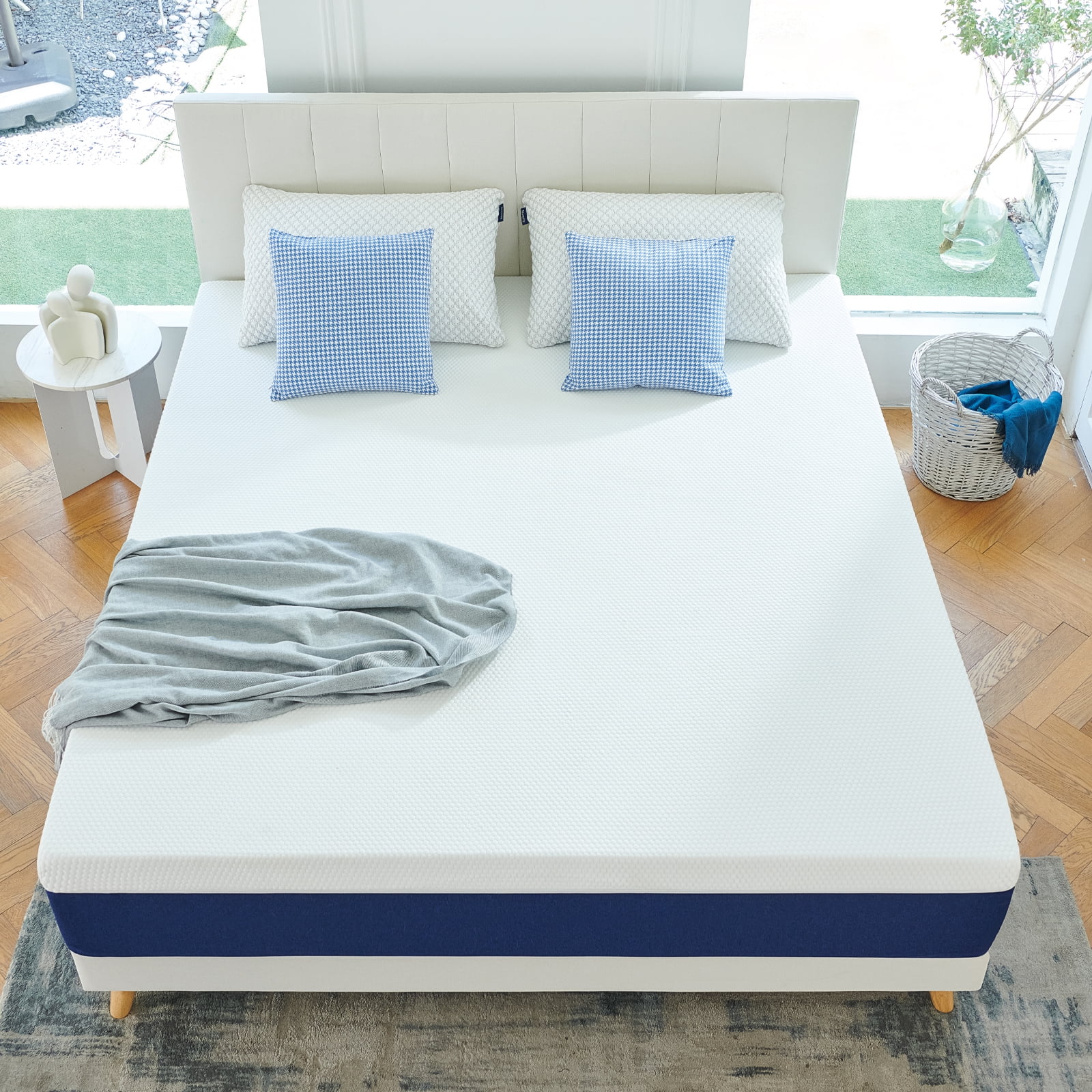 Twin Mattress, 8" Medium Gel Memory Foam Mattress with Pressure Relief for Adult(Twin/8 in) - Image 7