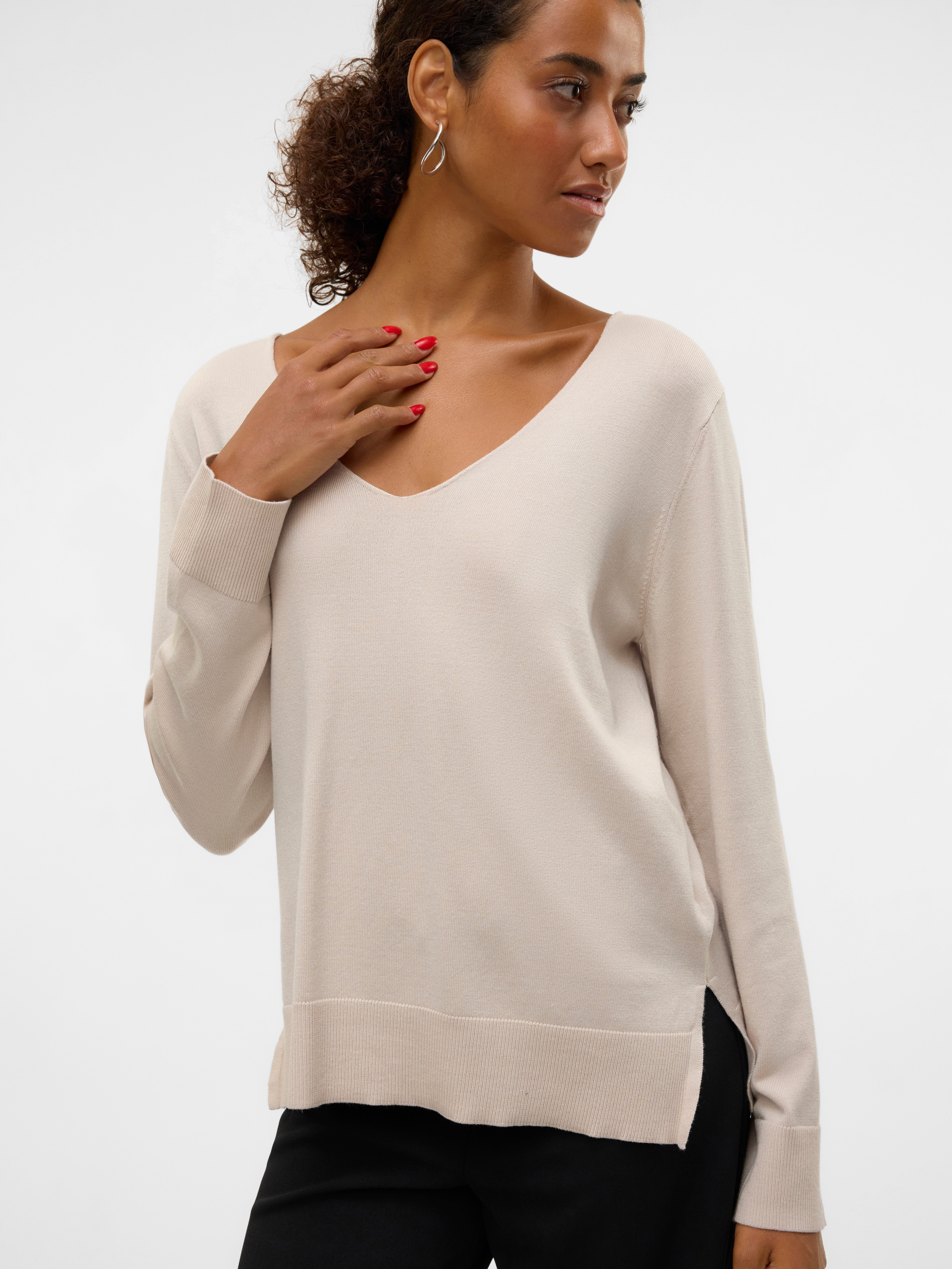 VERO MODA® VMSILJE Knitted pullover