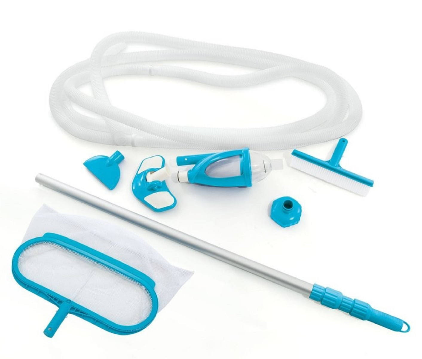 Intex Deluxe Cleaning Maintenance Swimming Pool Kit with Vacuum & Pole | 28003E