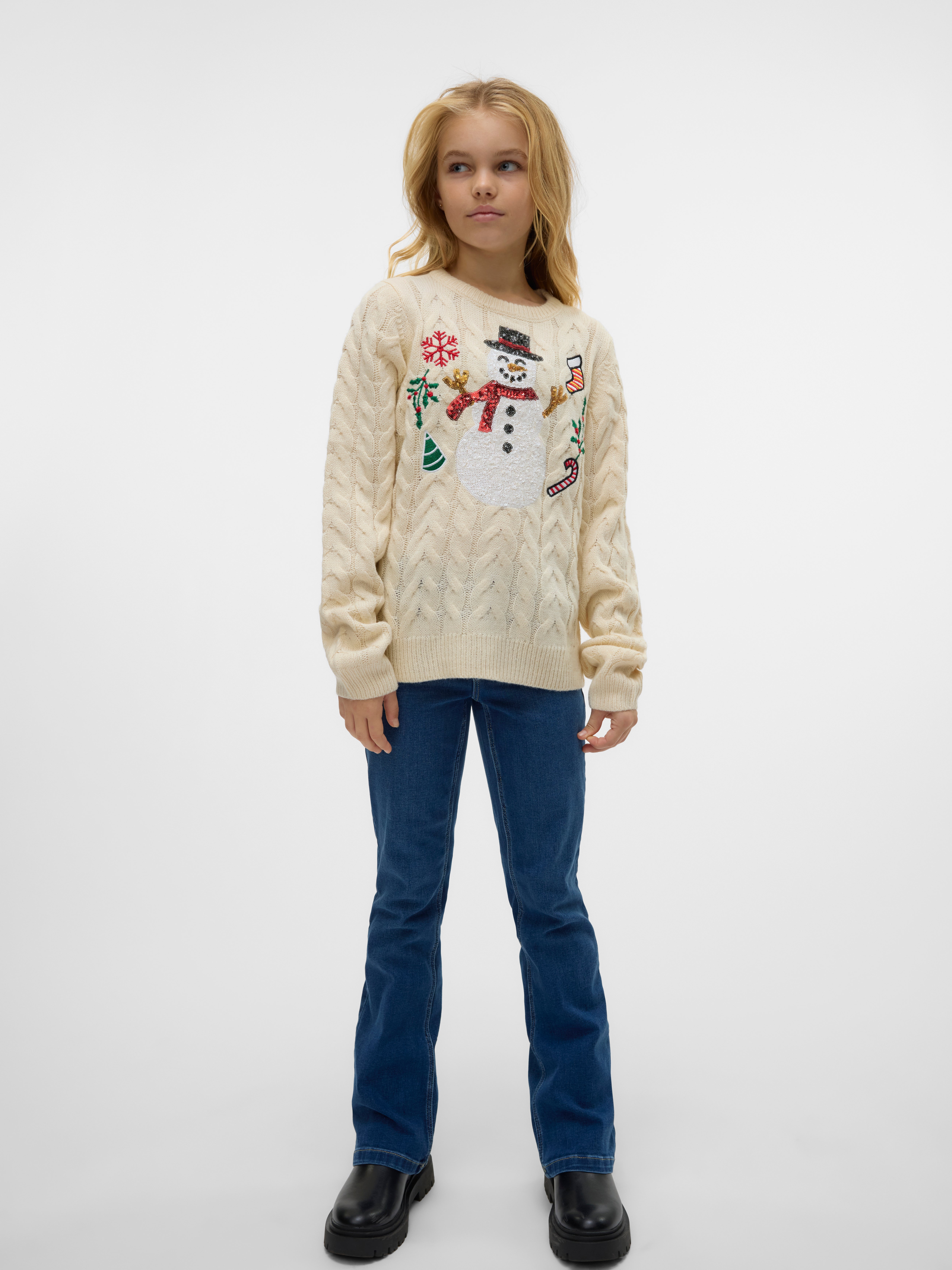 VERO MODA® VMSNOWMAN Knitted pullover