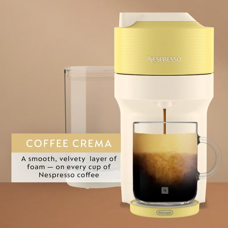 Nespresso Vertuo Pop+ Summer Limited Edition by De'Longhi, Pastel Yellow