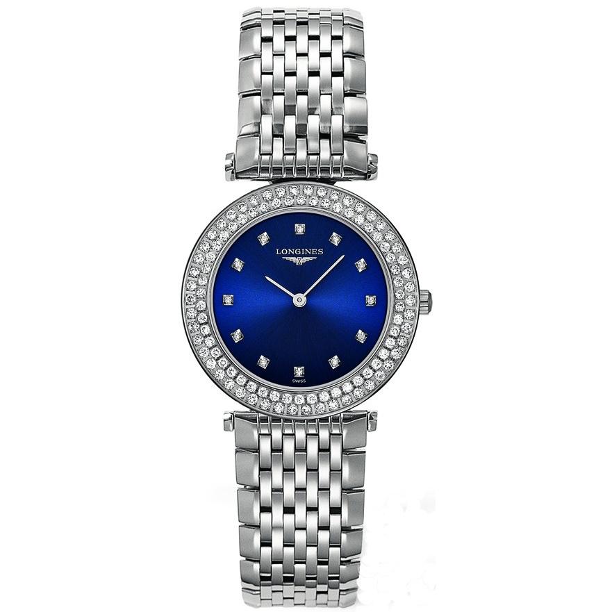 Longines Women's L43080976 La Grandes Classiques Flagship Diamond Stainless Steel Watch