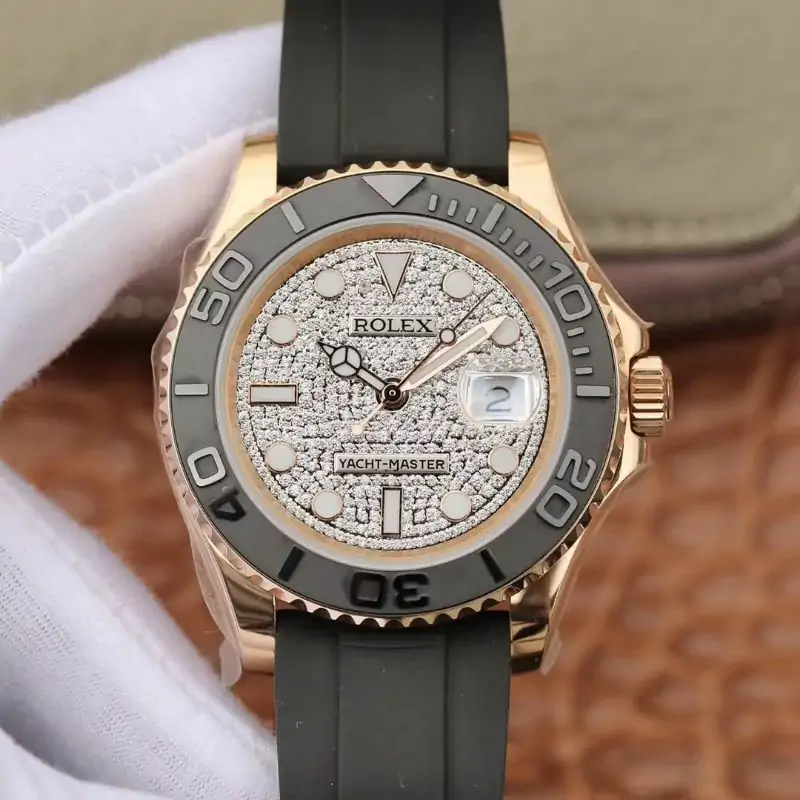 Rolex Yacht Master 116655 40mm Diamond Dial