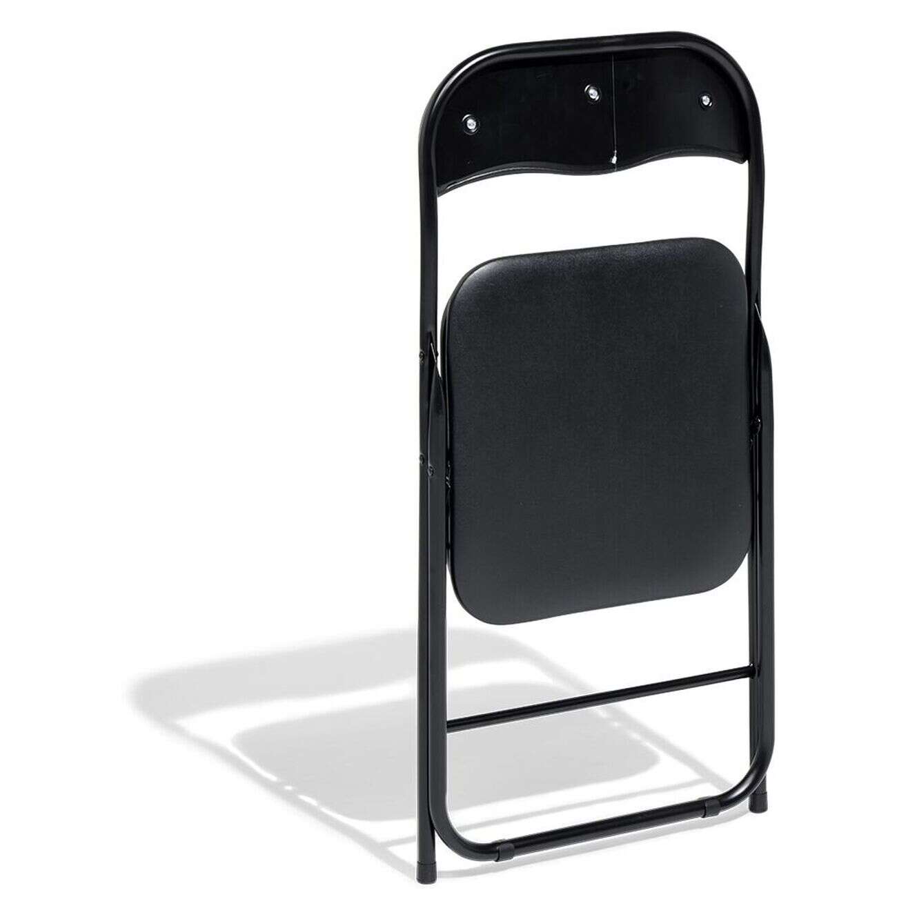 Chaise pliante Tracy métal noir 44x45x79cm